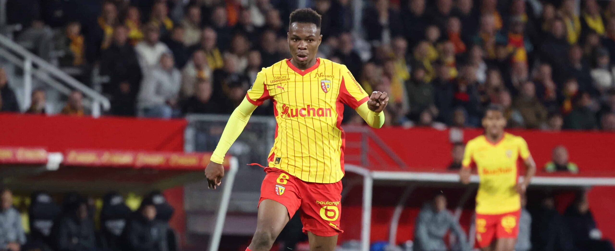Mamadou SANGARE in action for Lens in 2026