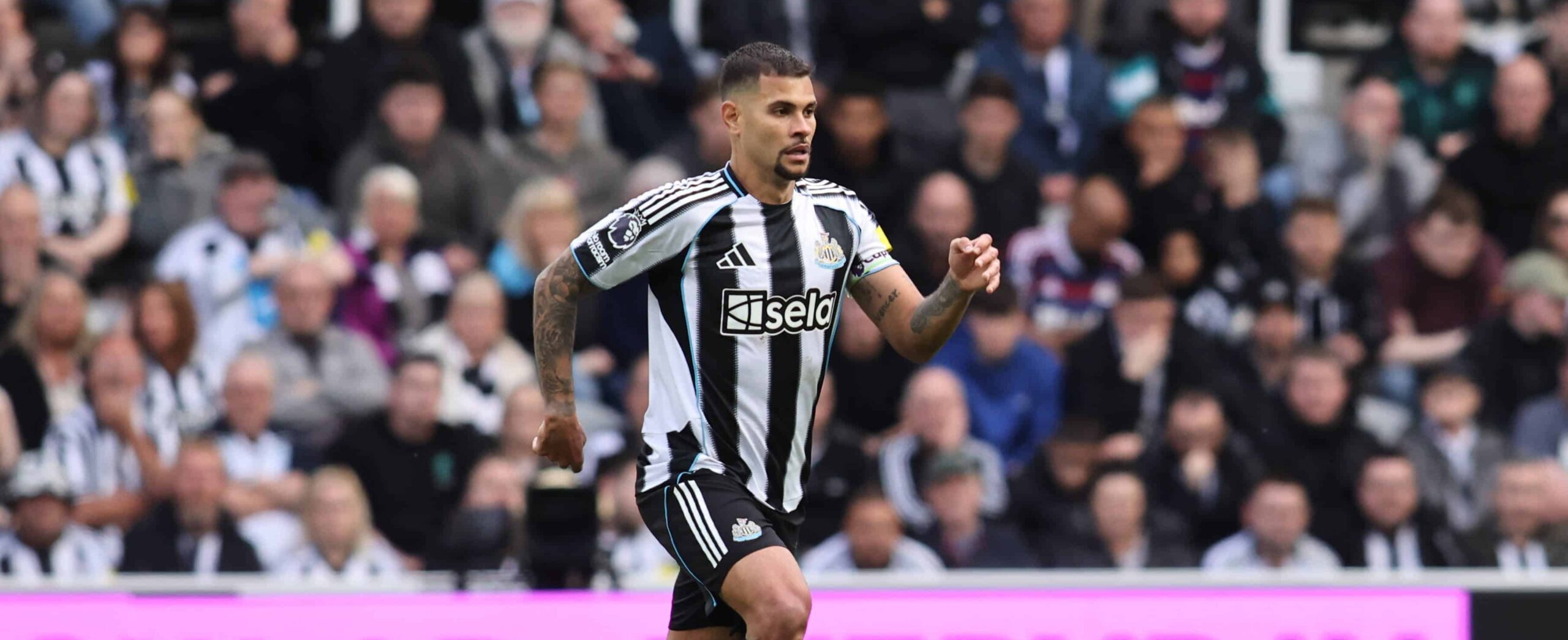 Bruno Guimaraes in action for Newcastle United in 2026