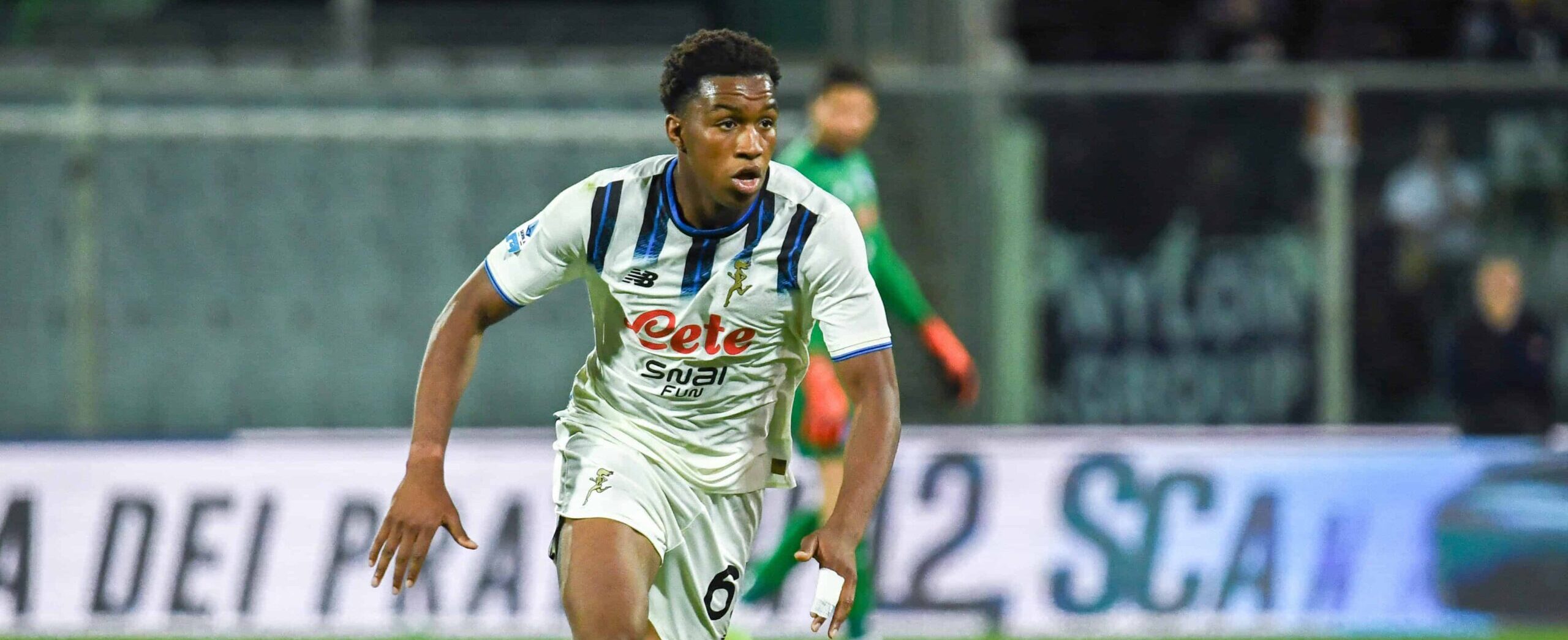 Honest Ahanor in action for Atalanta