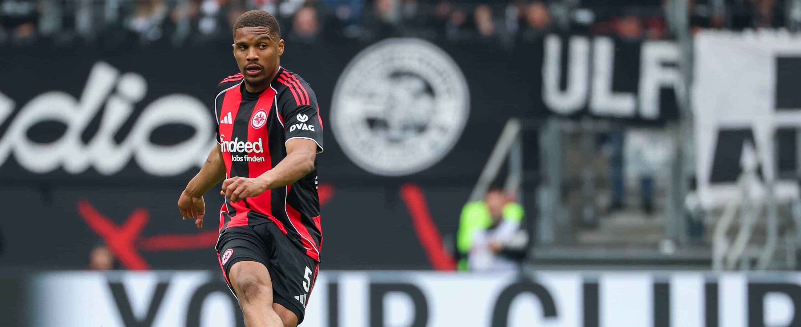 Aurele Amenda in action for Frankfurt in 2026