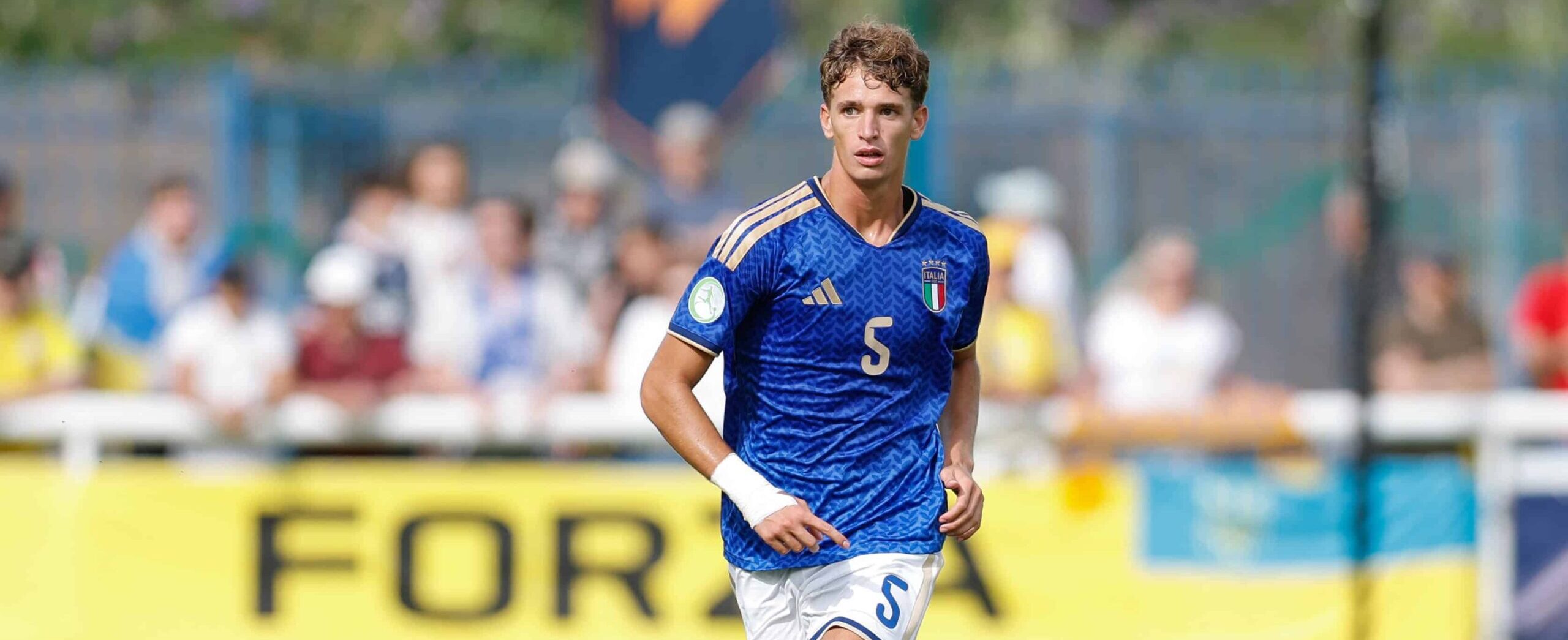 Andrea Natali in action for Italy in 2026