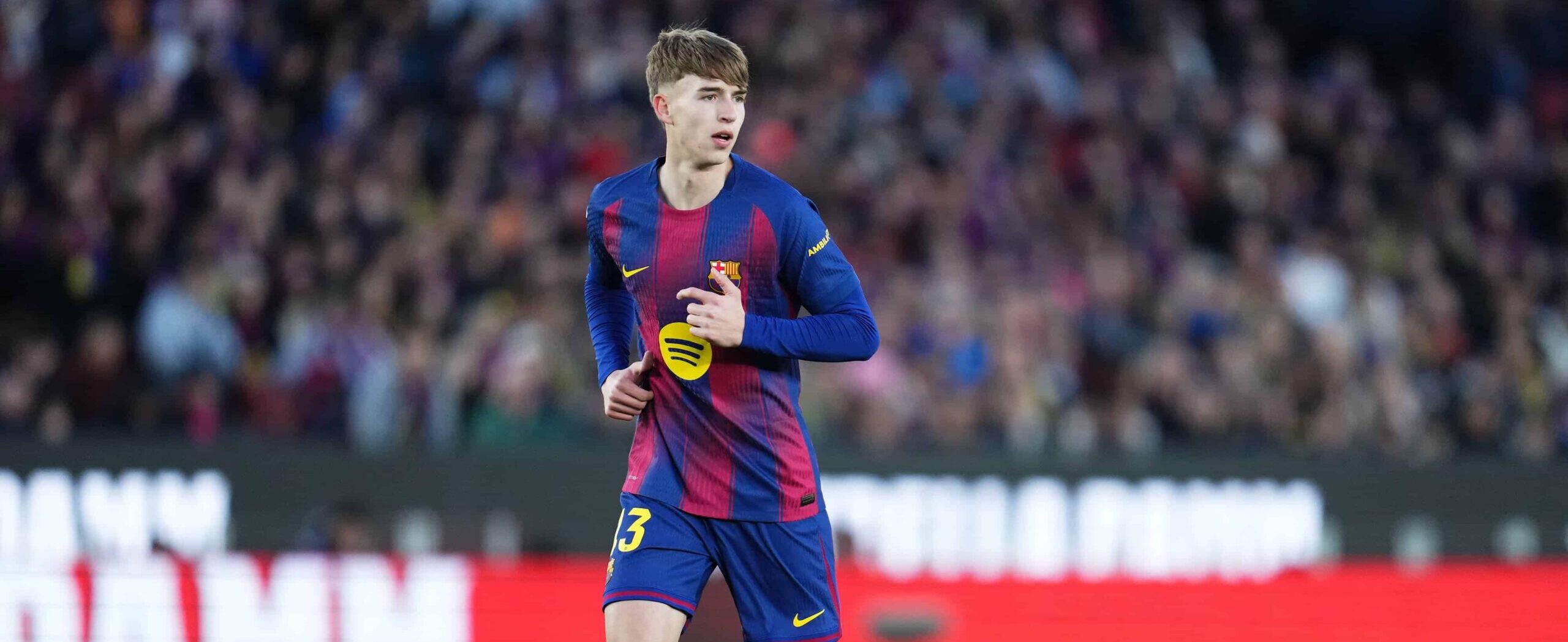 Tommy Marques in action for Barcelona in 2026