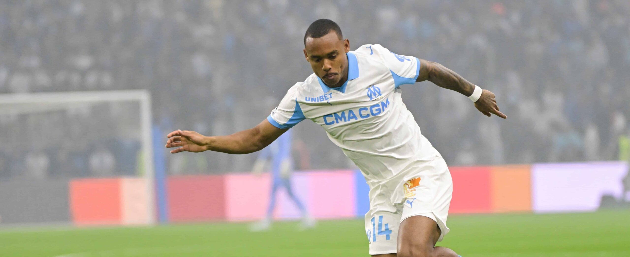 Igor Paixao in action for Marseille in 2026