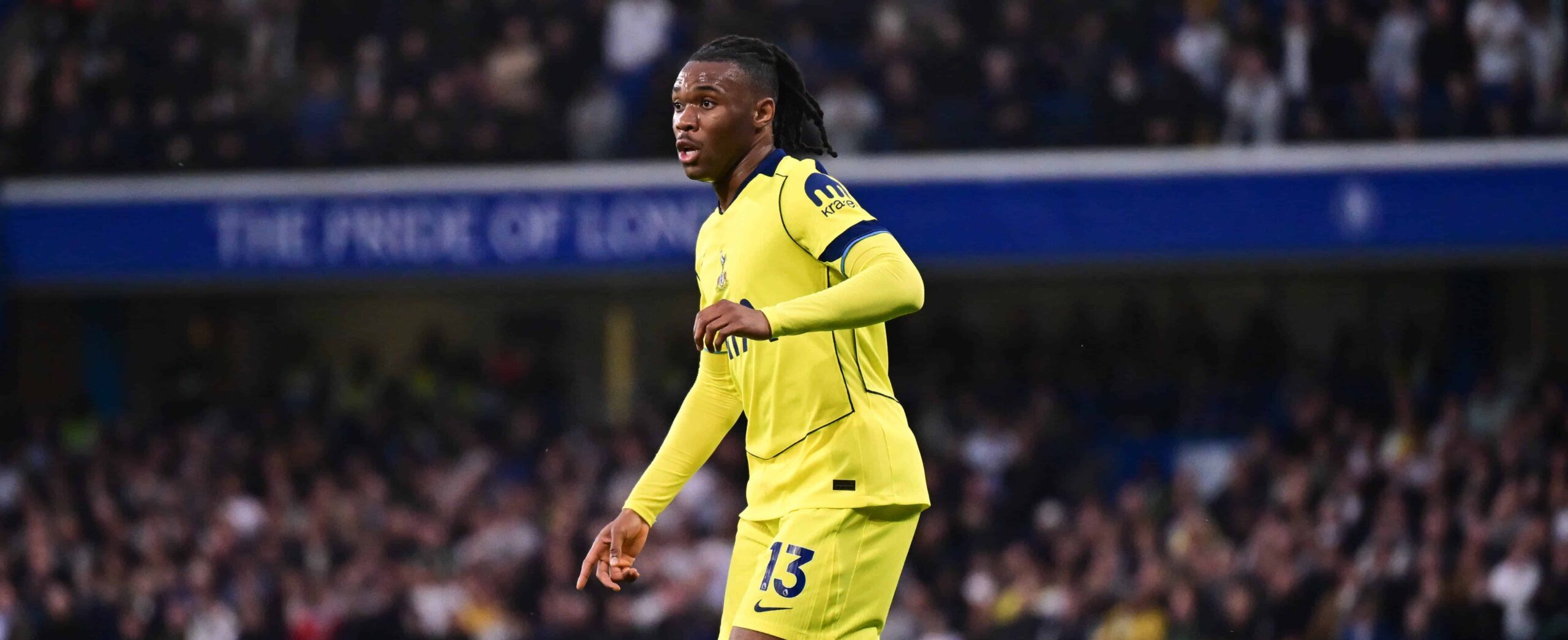 Destiny Udogie in action for Tottenham in 2026