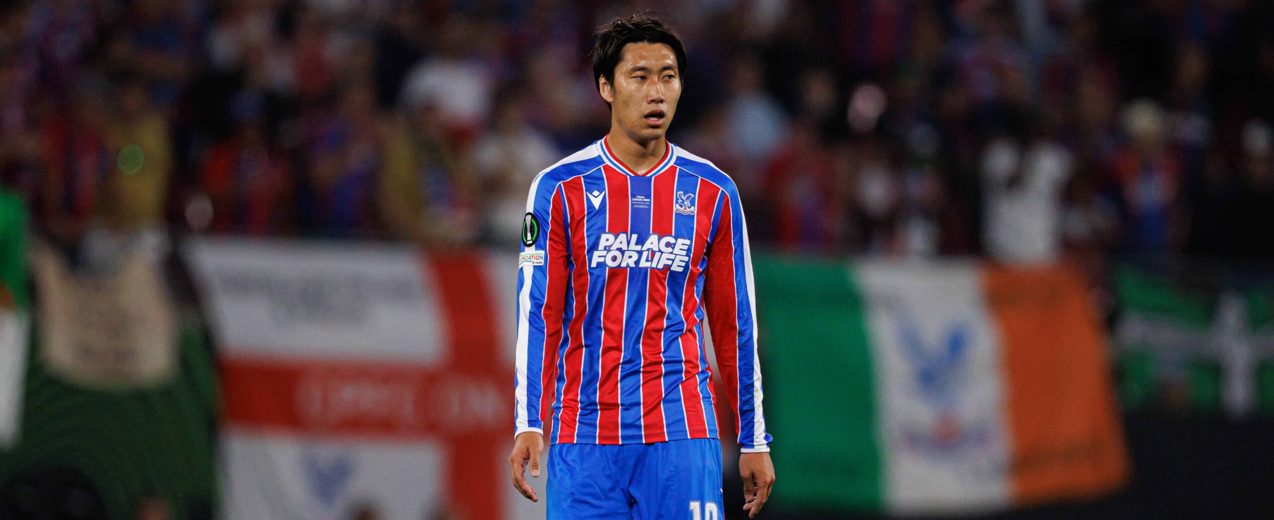 Daichi Kamada in action for Crystal Palace in 2026
