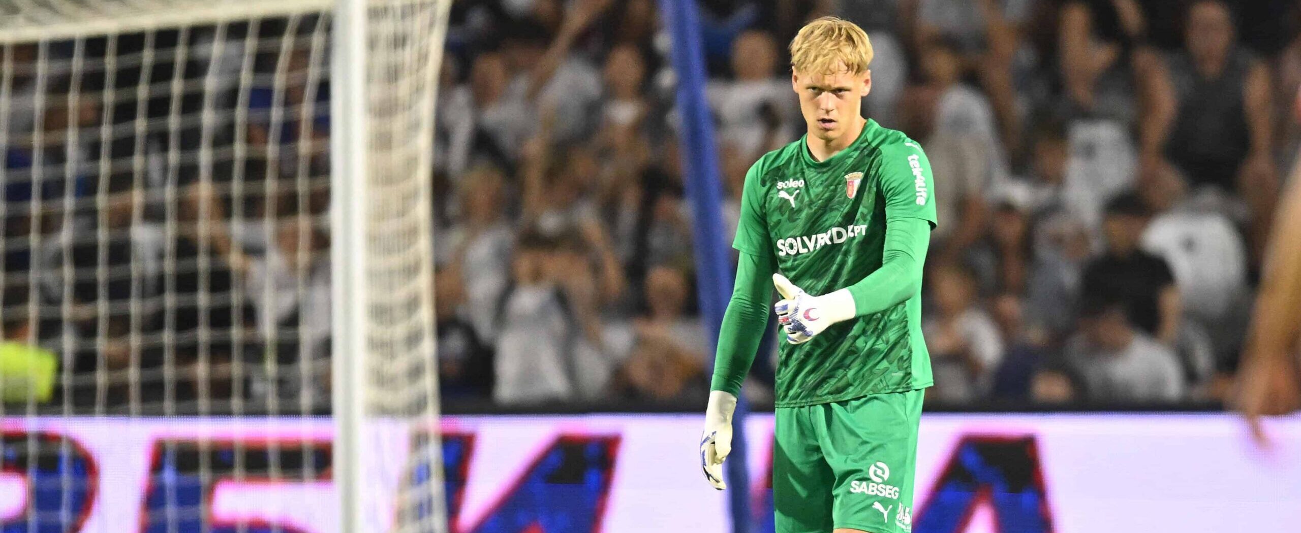LUKAS HORNICEK in action for Braga in 2026