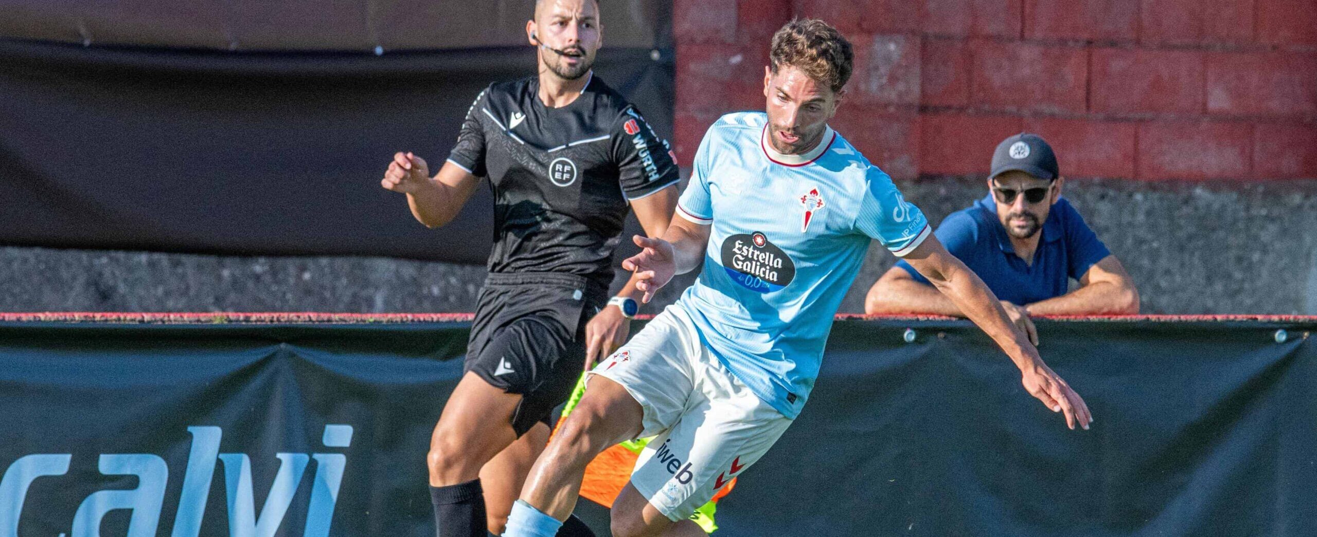 Javi Rueda in action for Celta in 2026