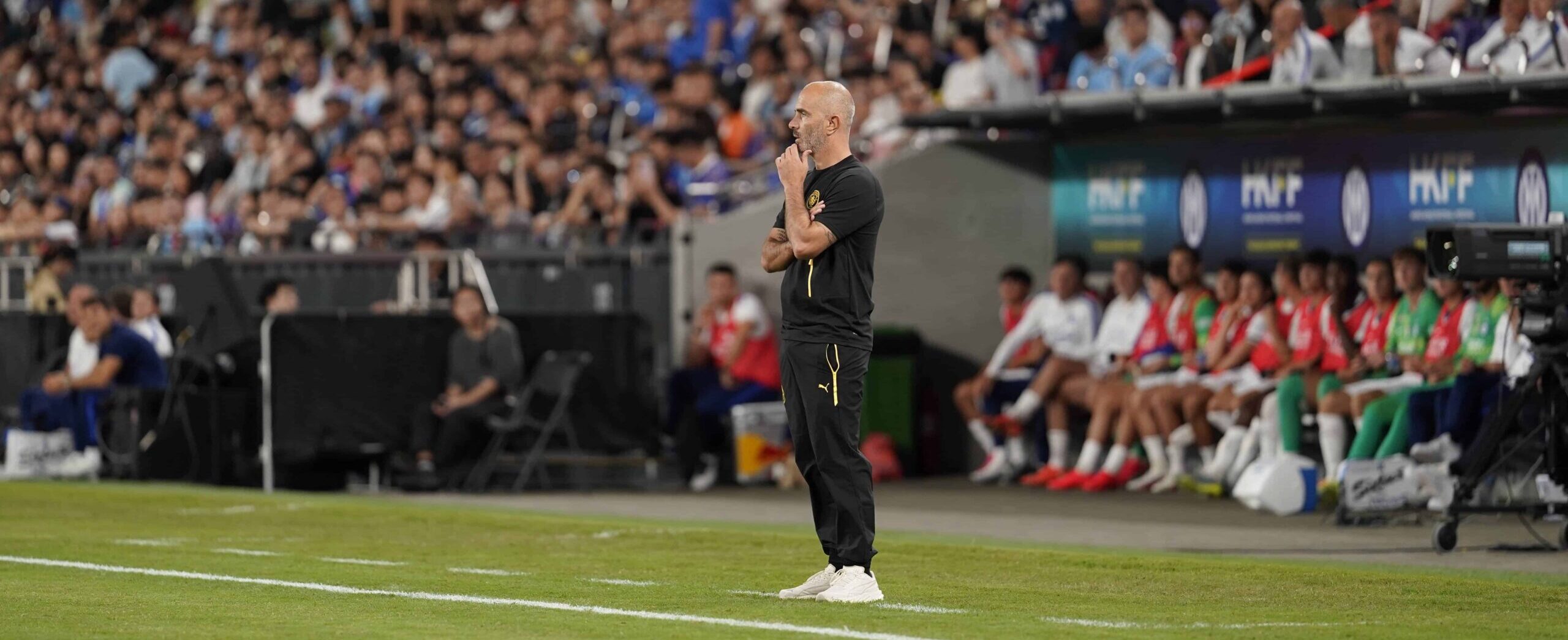 Enzo Maresca in action for Manchester City in 2026