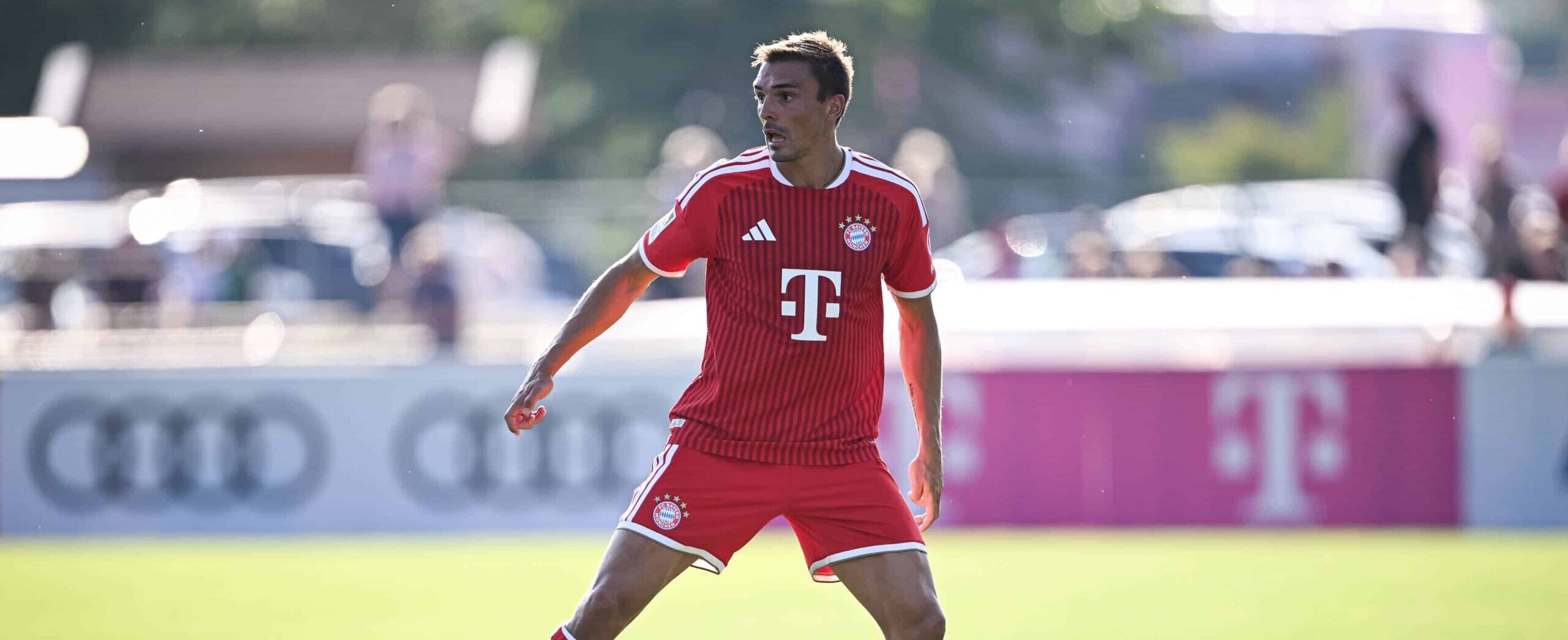 Joao Palhinha in action for Bayern in 2026