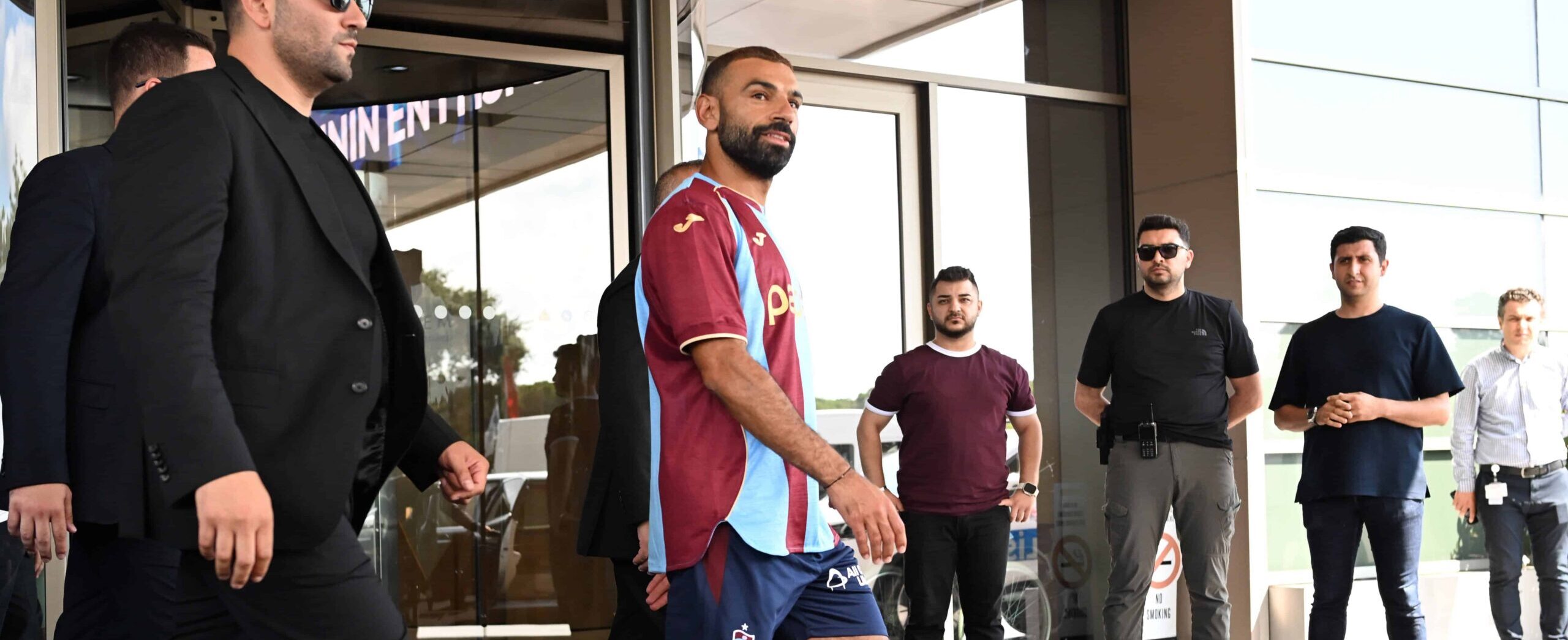 Mohamed Salah in action for Trabzonspor in 2026