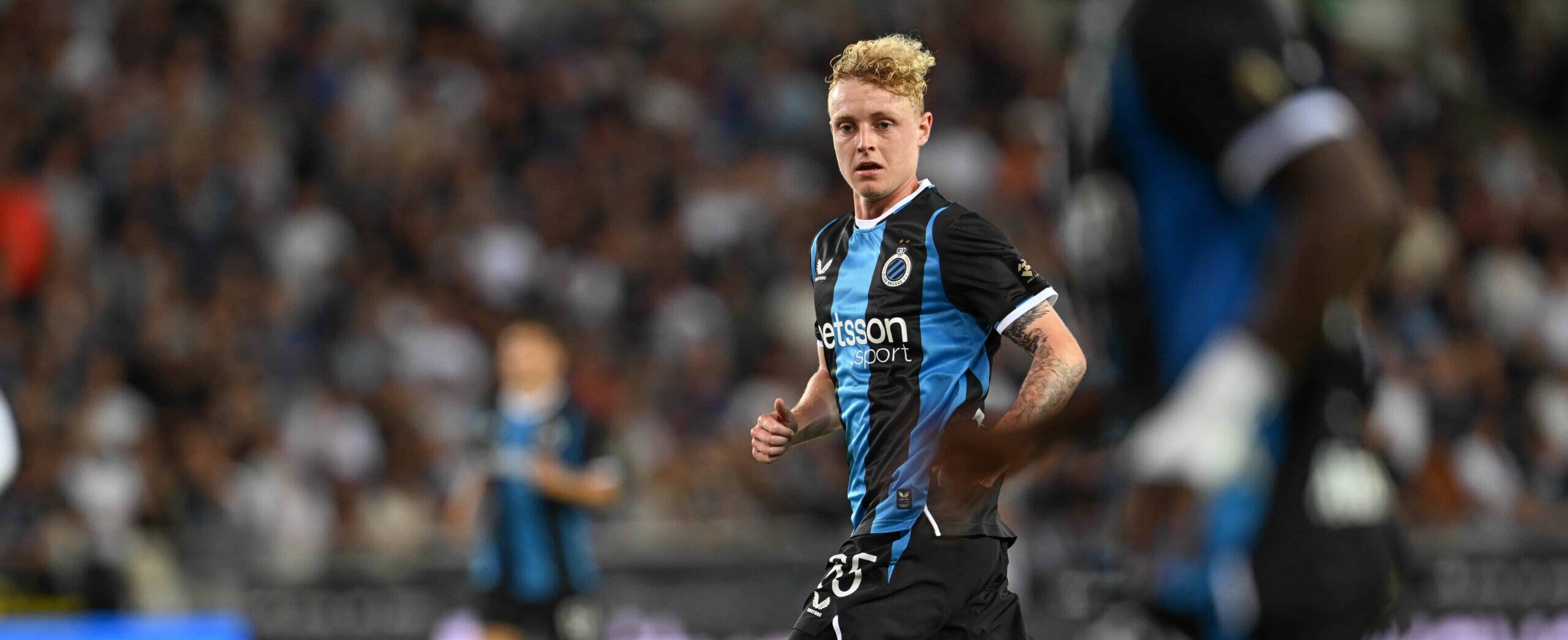 Joaquin Seys in action for Club Brugge in 2026