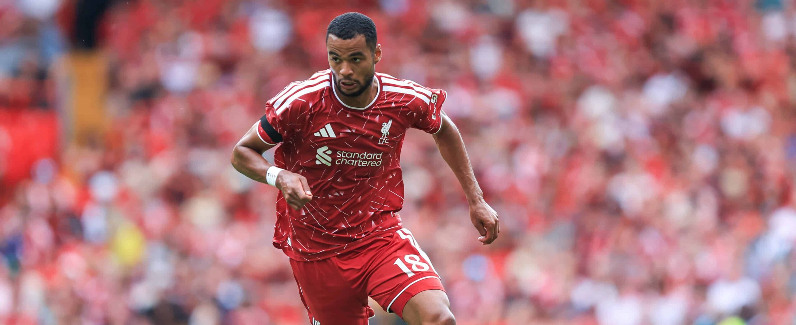 Cody Gakpo in action for Liverpool in 2026