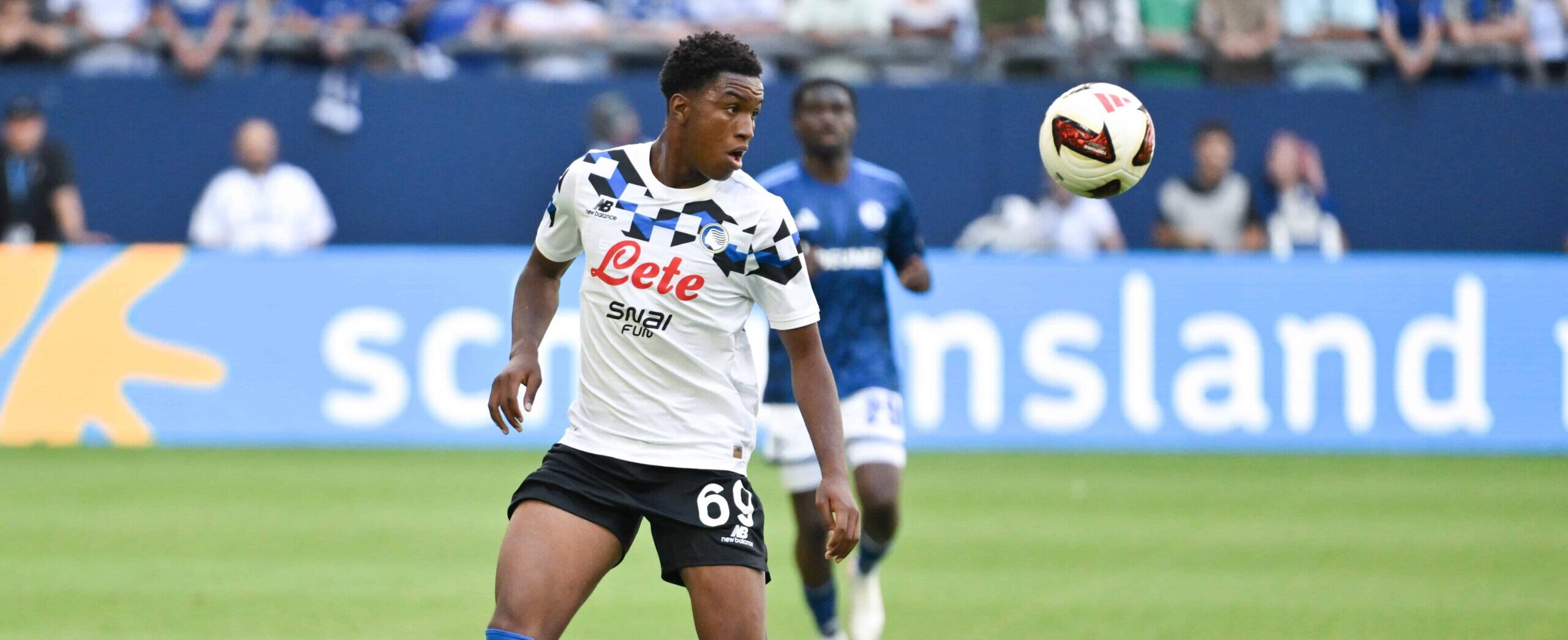 Honest Ahanor in action for Atalanta in 2026