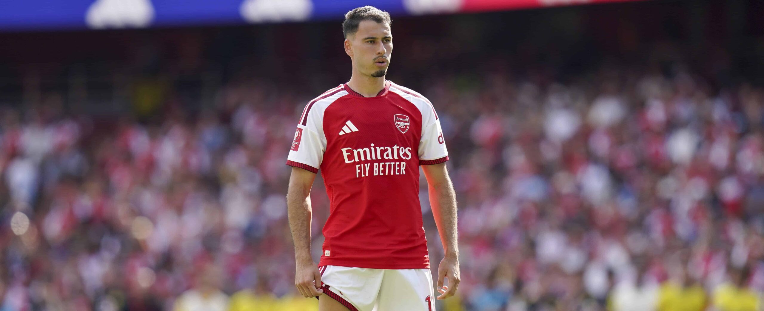 Gabriel Martinelli in action for Arsenal 2026