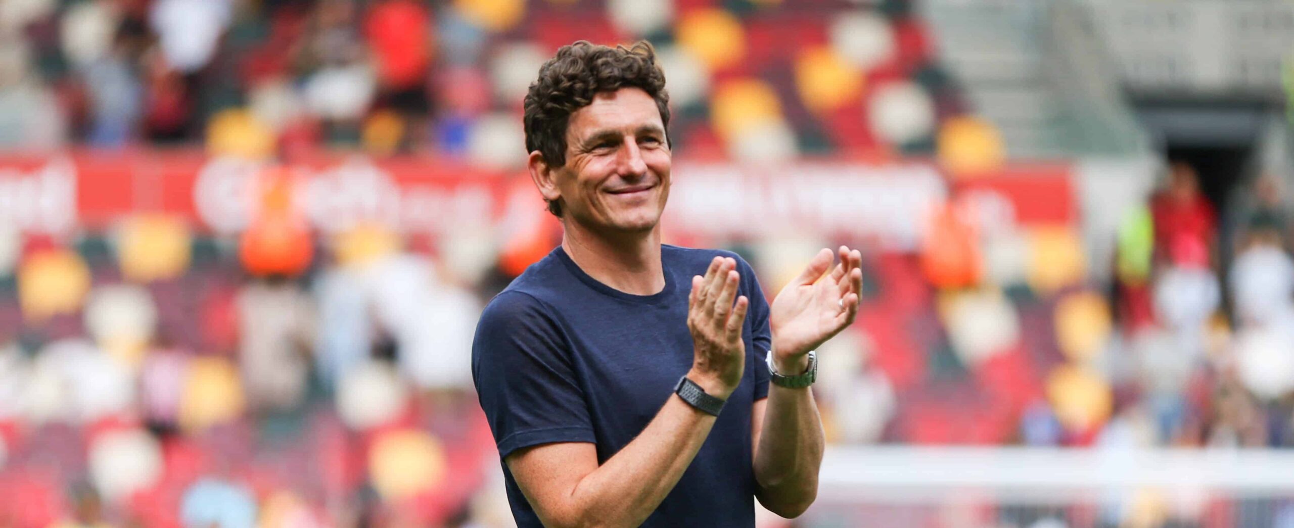 Keith Andrews in action for Brentford in 2026