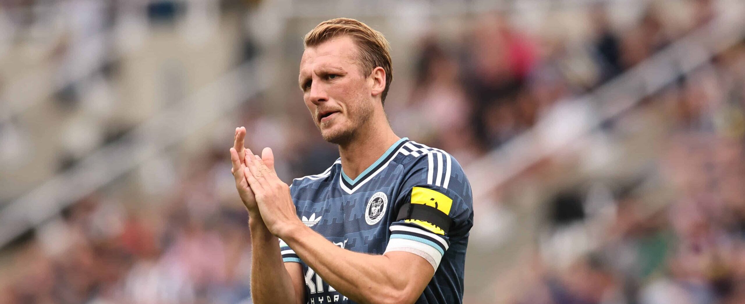 Dan Burn in action for Newcastle United in 2026