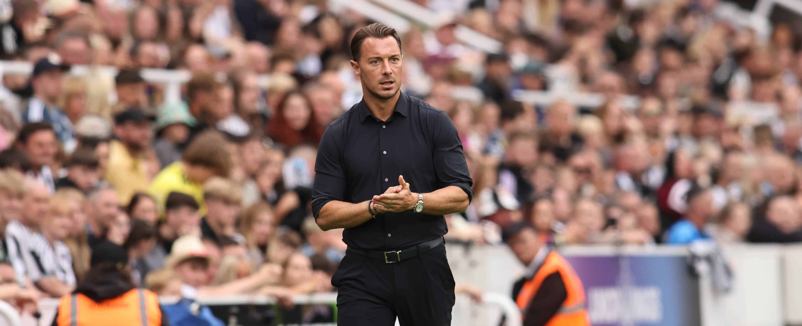 Matthias Jaissle in action For Newcastle United in 2026