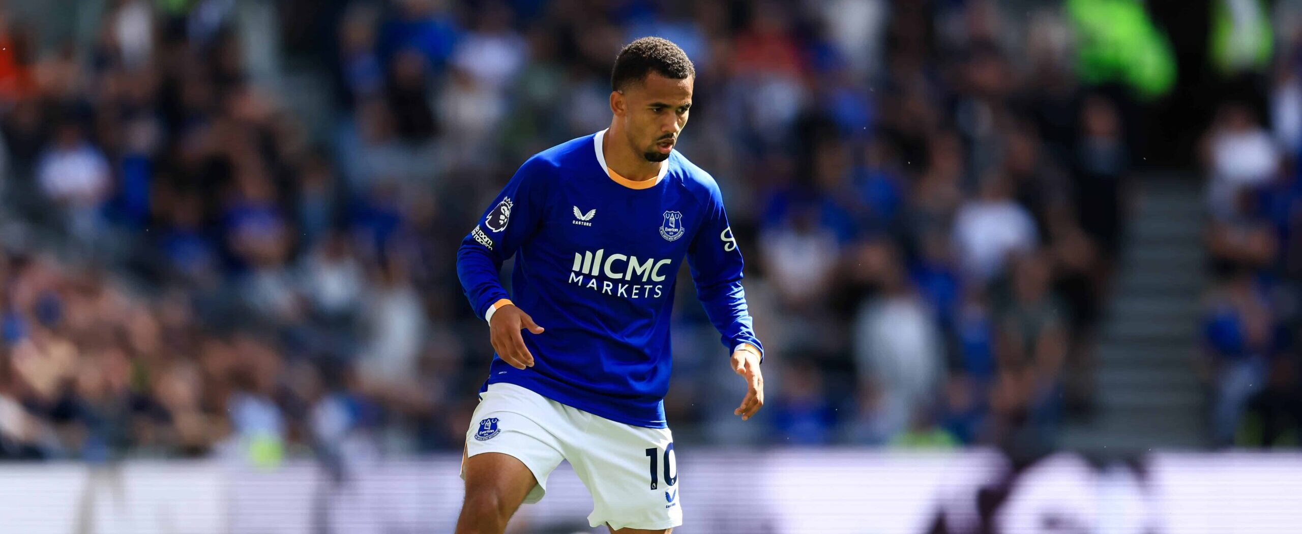 Iliman Ndiaye in action for Everton in 2026