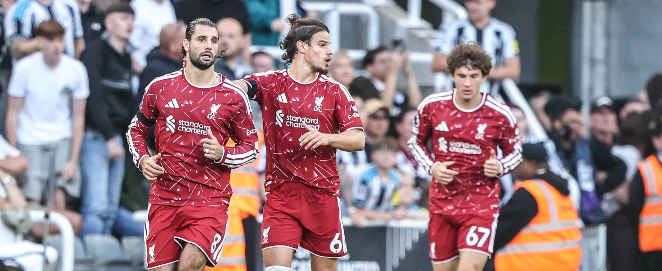 Dominik Szoboszlai in action for Liverpool in 2026