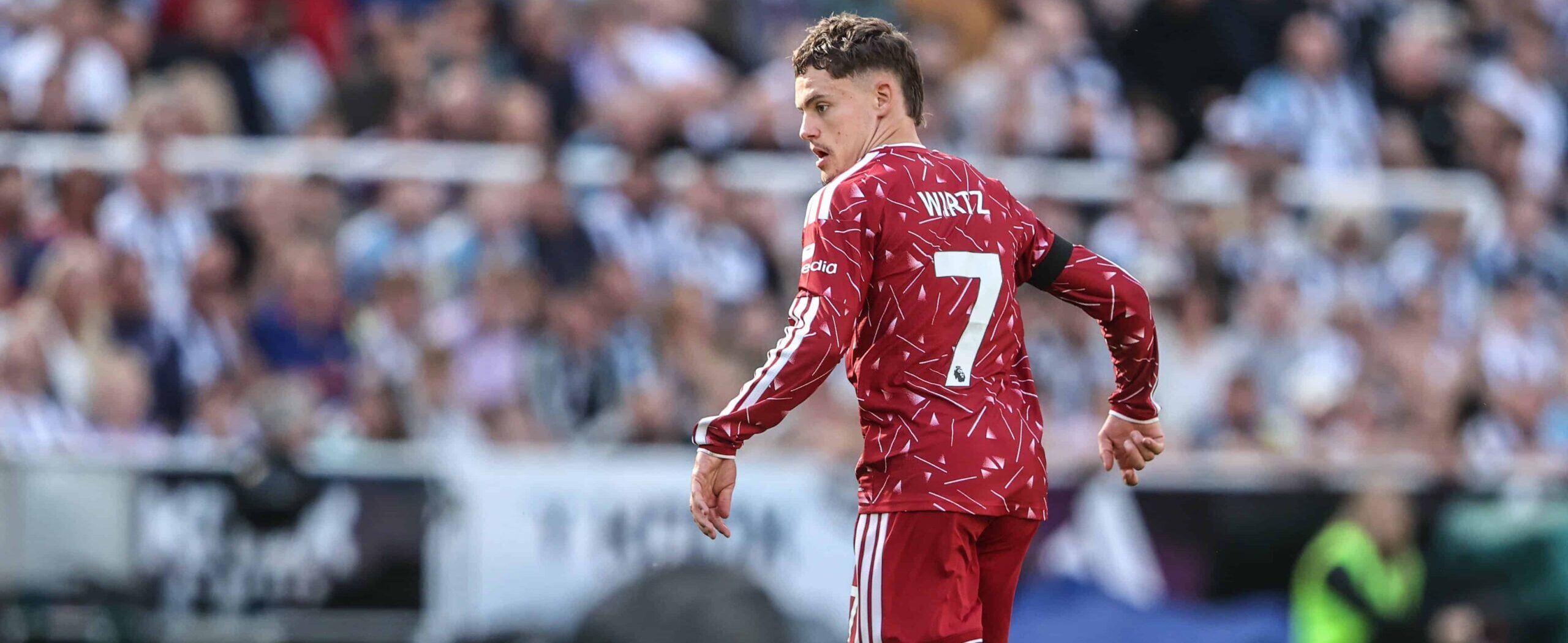 Florian Wirtz in action for Liverpool in 2026 against Newcastle United