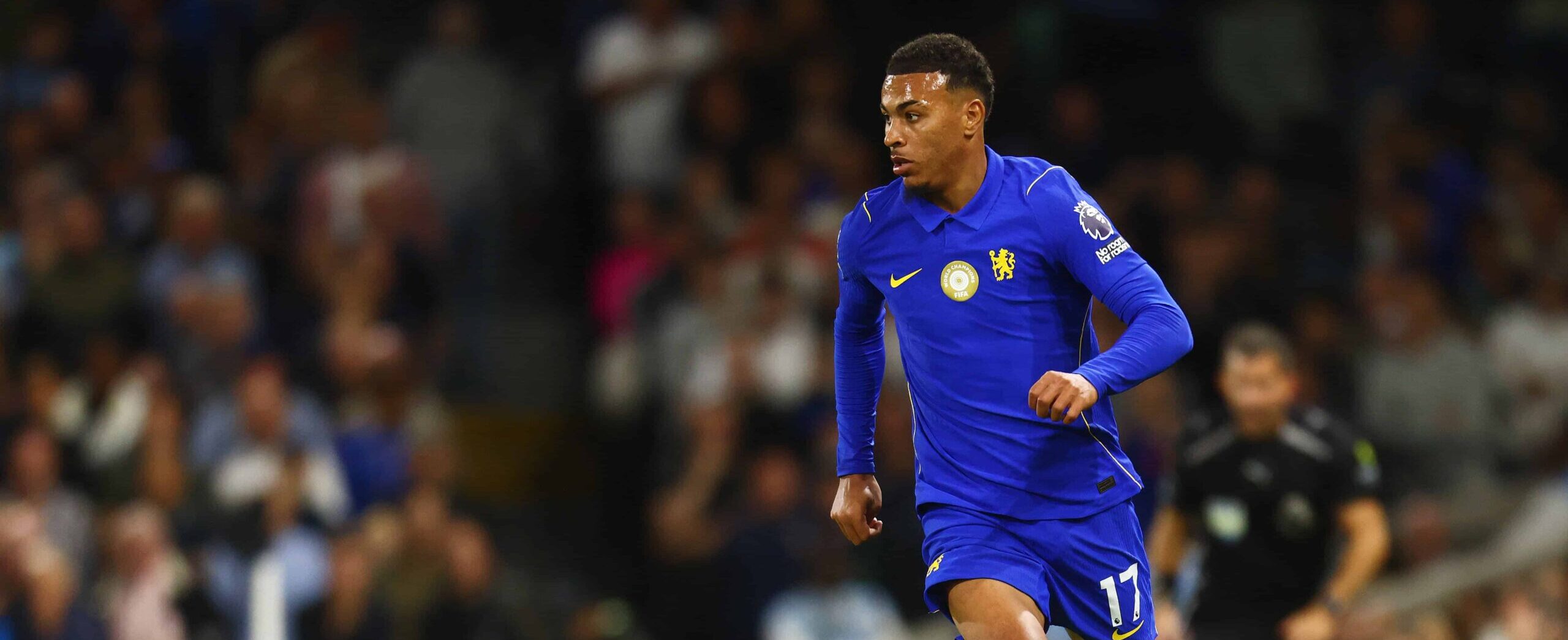 Morgan Rogers in action for Chelsea in 2026