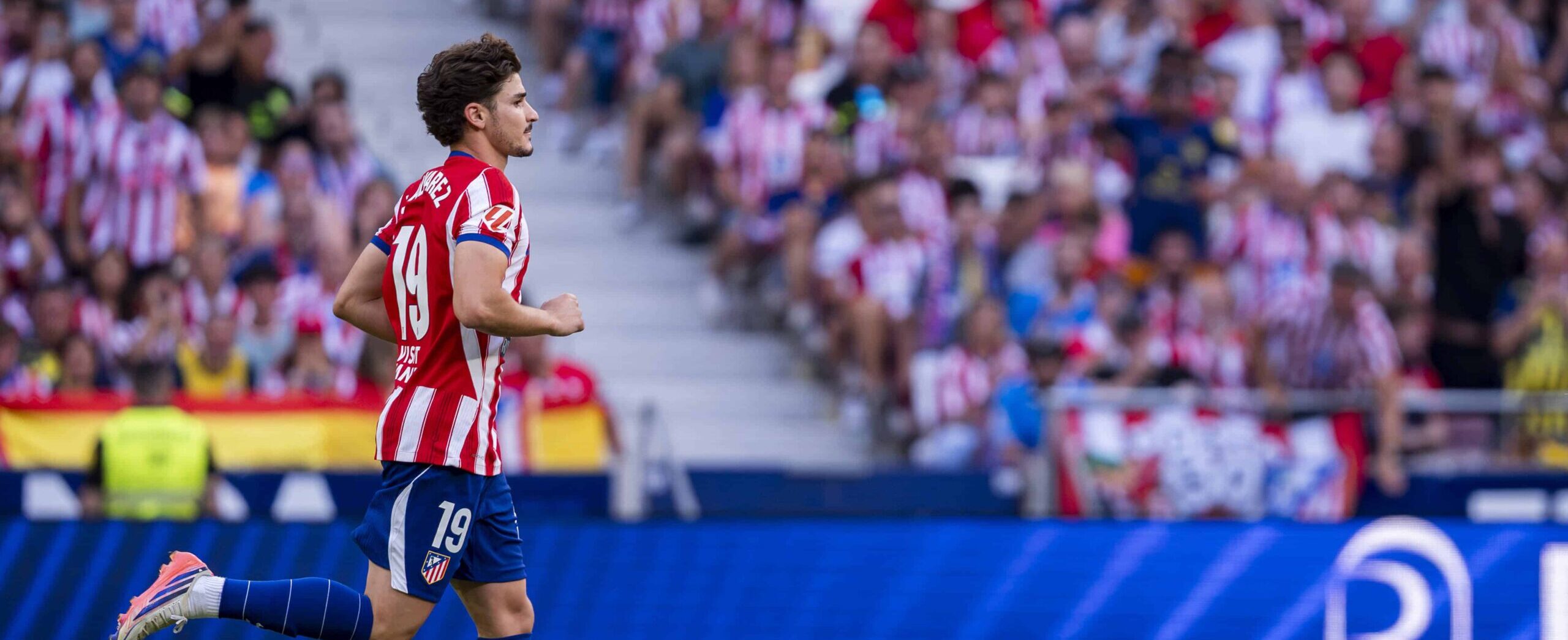 Julián Álvarez in action in 2026 for Atlético Madrid