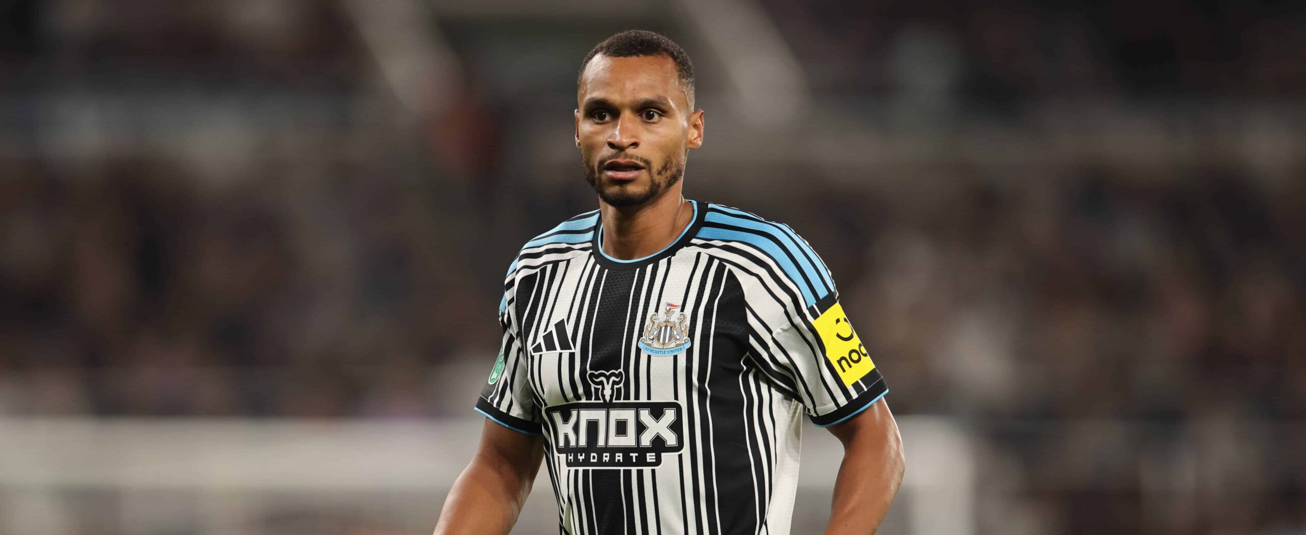 Jacob Murphy in action for Newcastle United in 2026