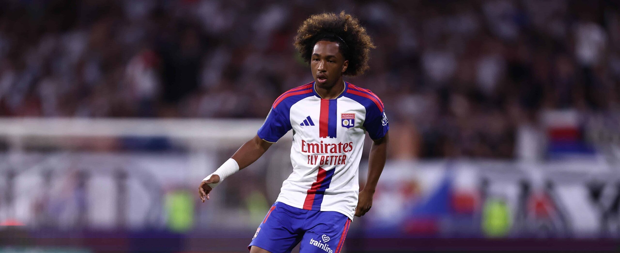 fofana malick in action for Lyon in 2026