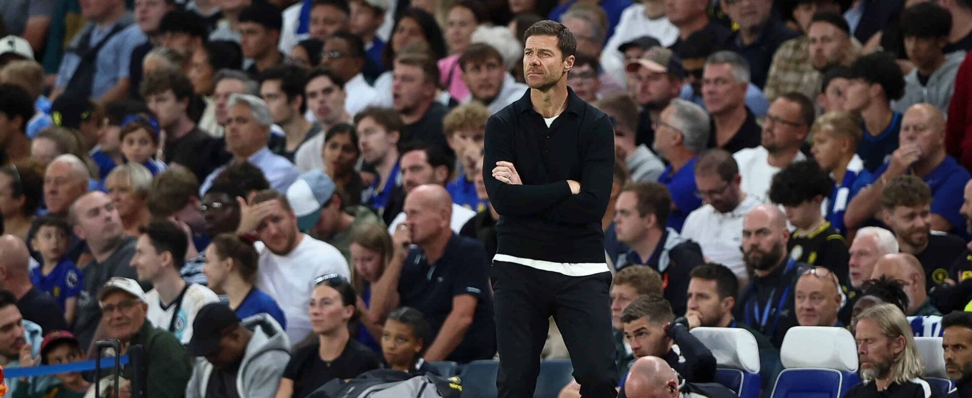 Photo : footballplace.co.uk Xabi Alonso 2026 stamford bridge against Brighton