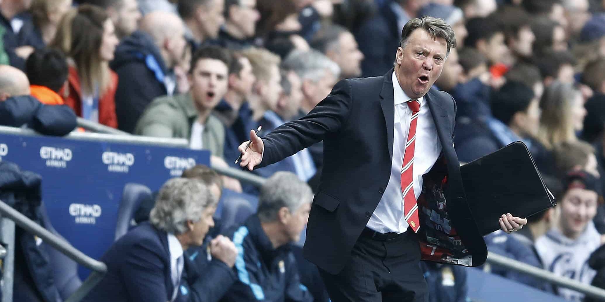 Louis van Gaal in action for Manchester United in 2026