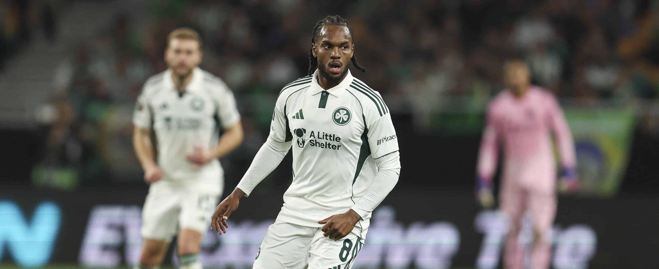 Renato Sanches in action for Panathinaikos in 2026