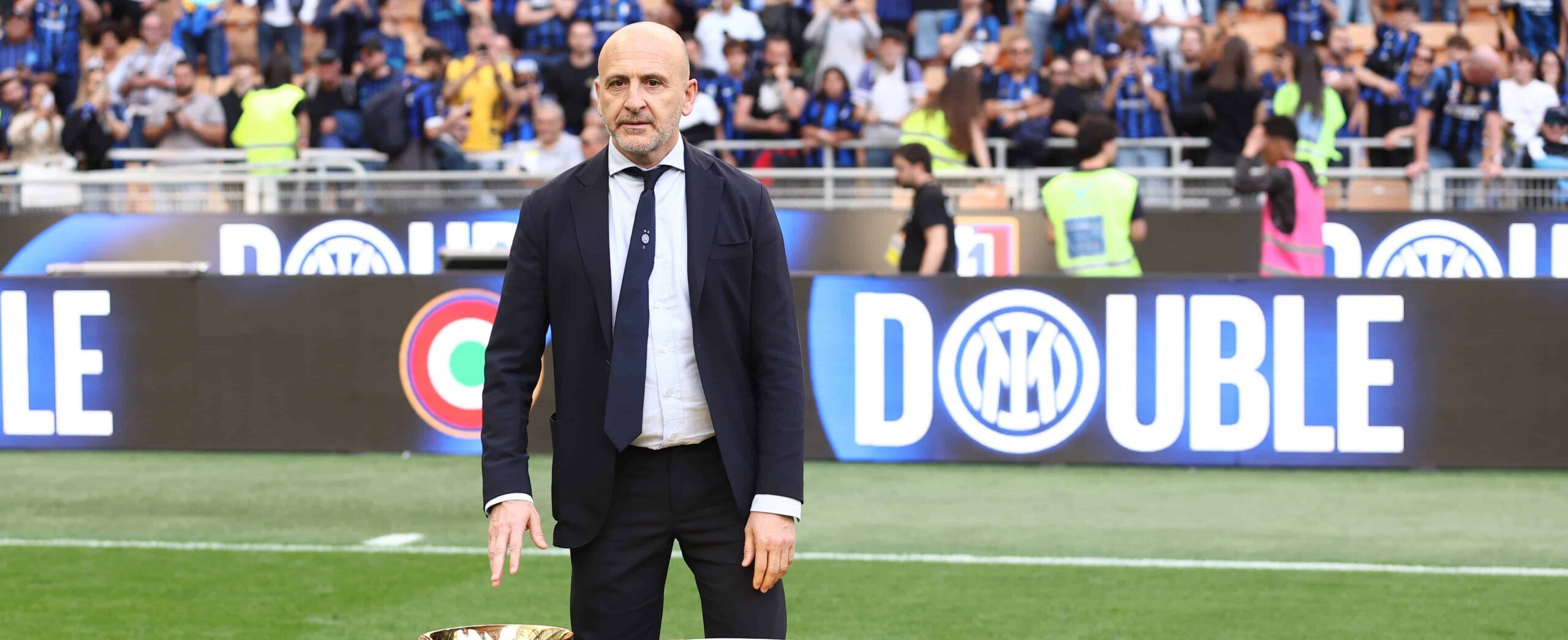 Piero Ausilio in action for Inter in 2026