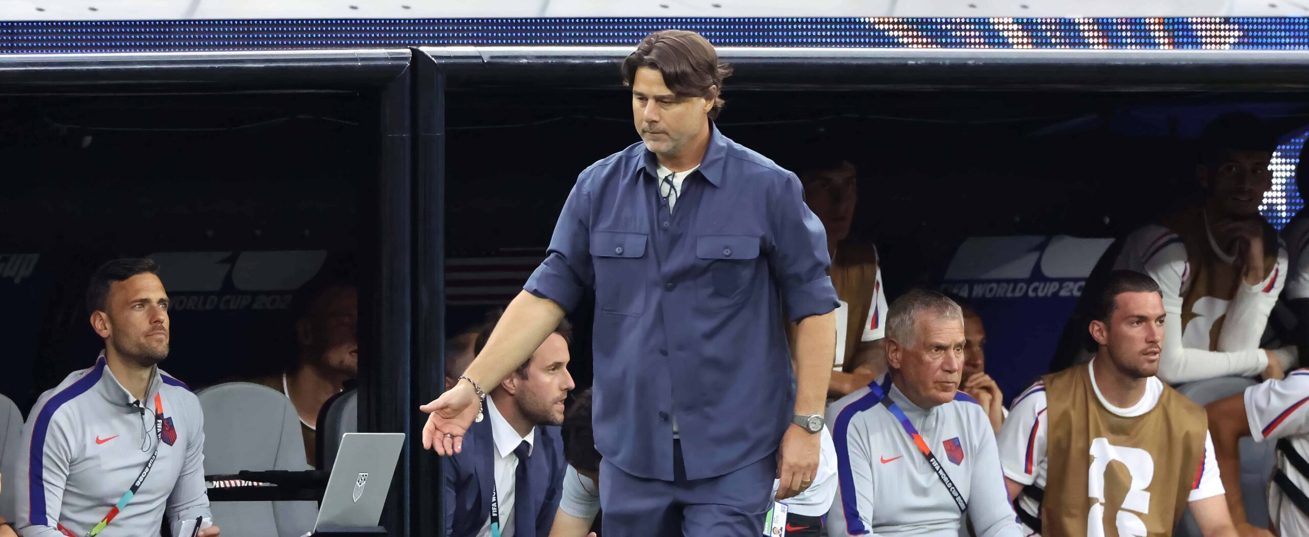 Mauricio Pochettino in action for USA in 2026