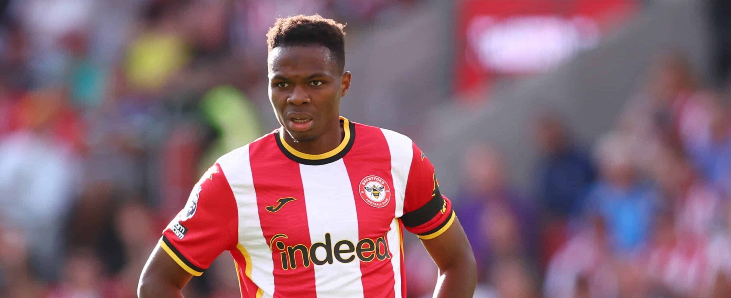 Mamadou Sangare in action for Brentford in 2026