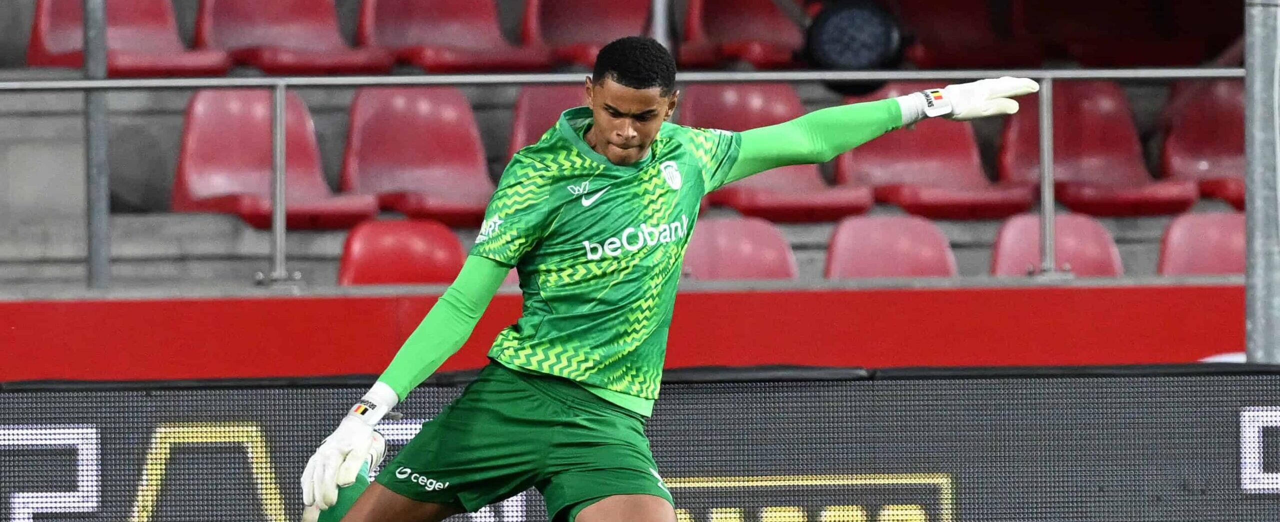 Lucca Brughmans in action for Genk in 2026
