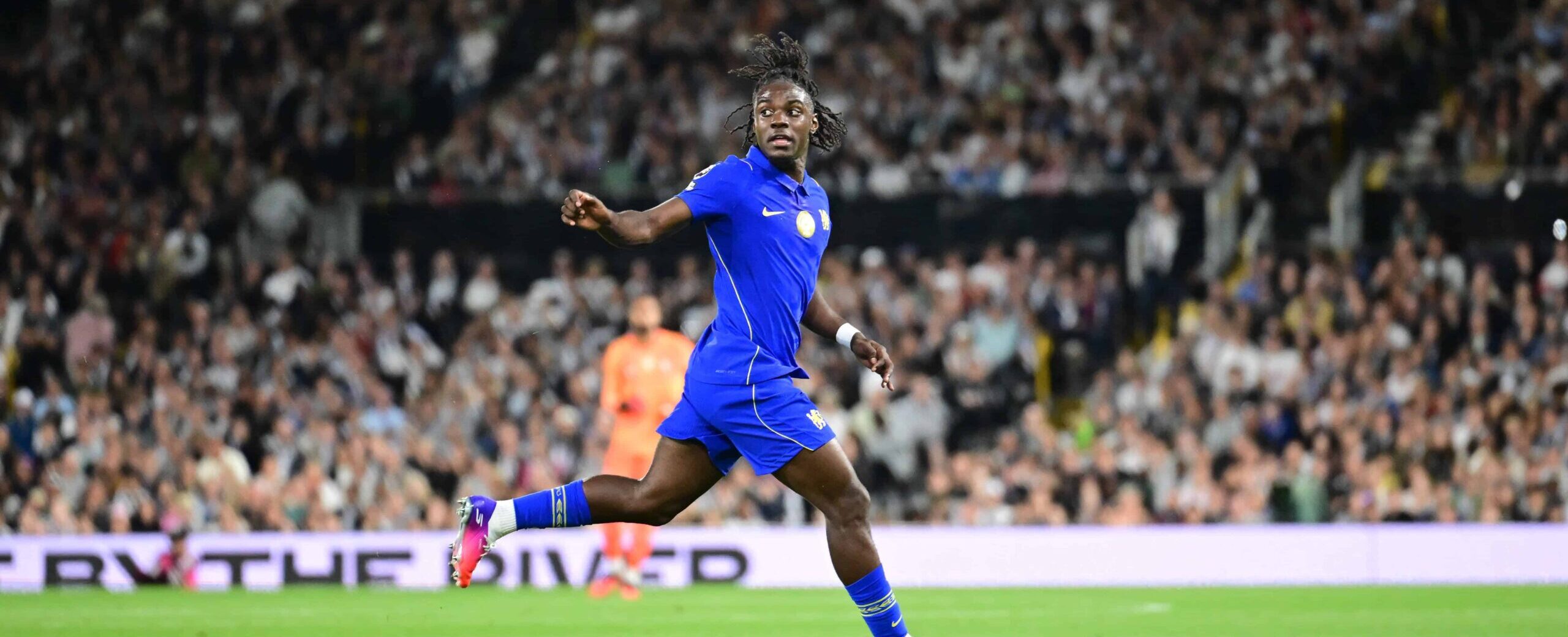 Romeo Lavia in action for Chelsea in 2026