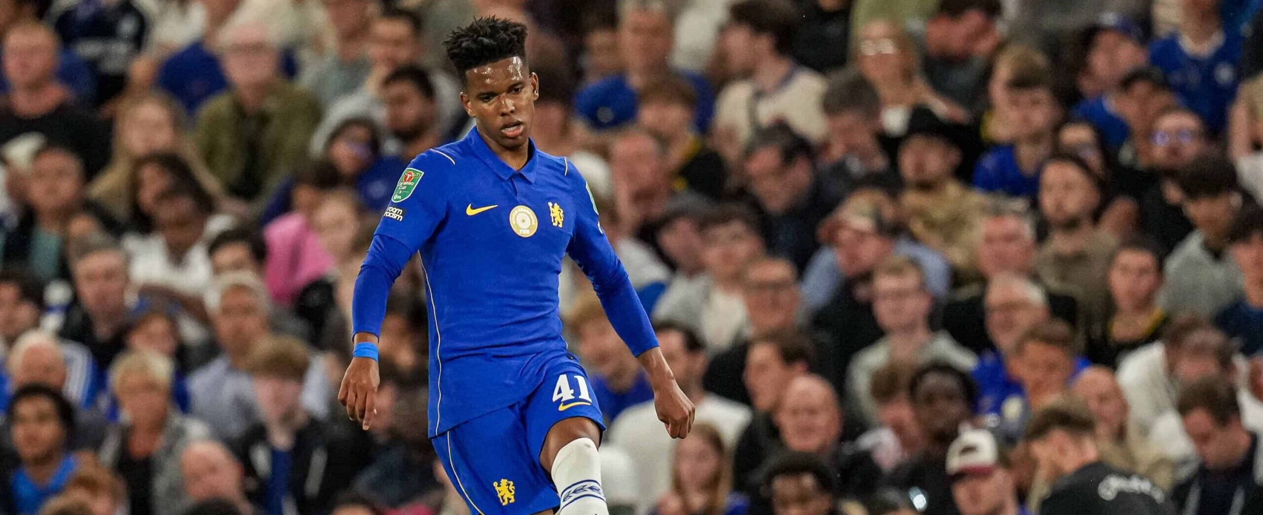 Estevao in action for Chelsea in 2026