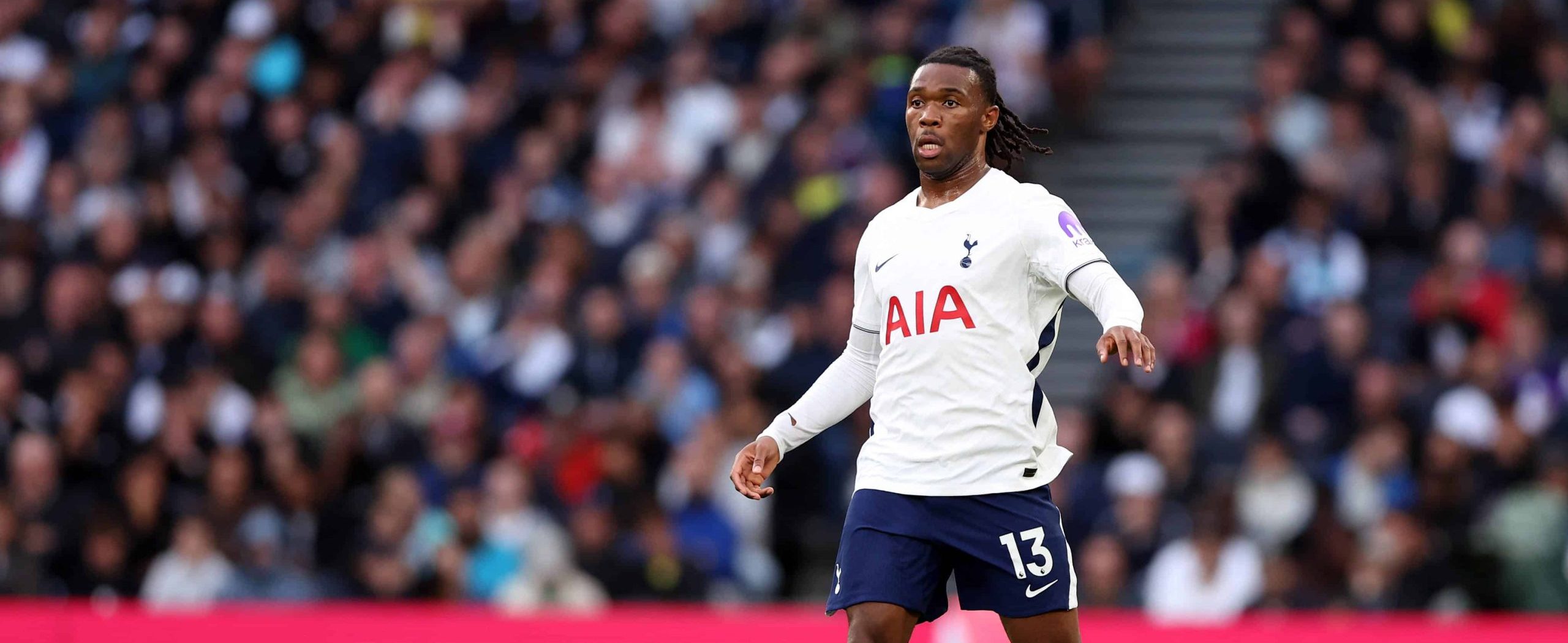 Destiny Udogie in action for Tottenham in 2026