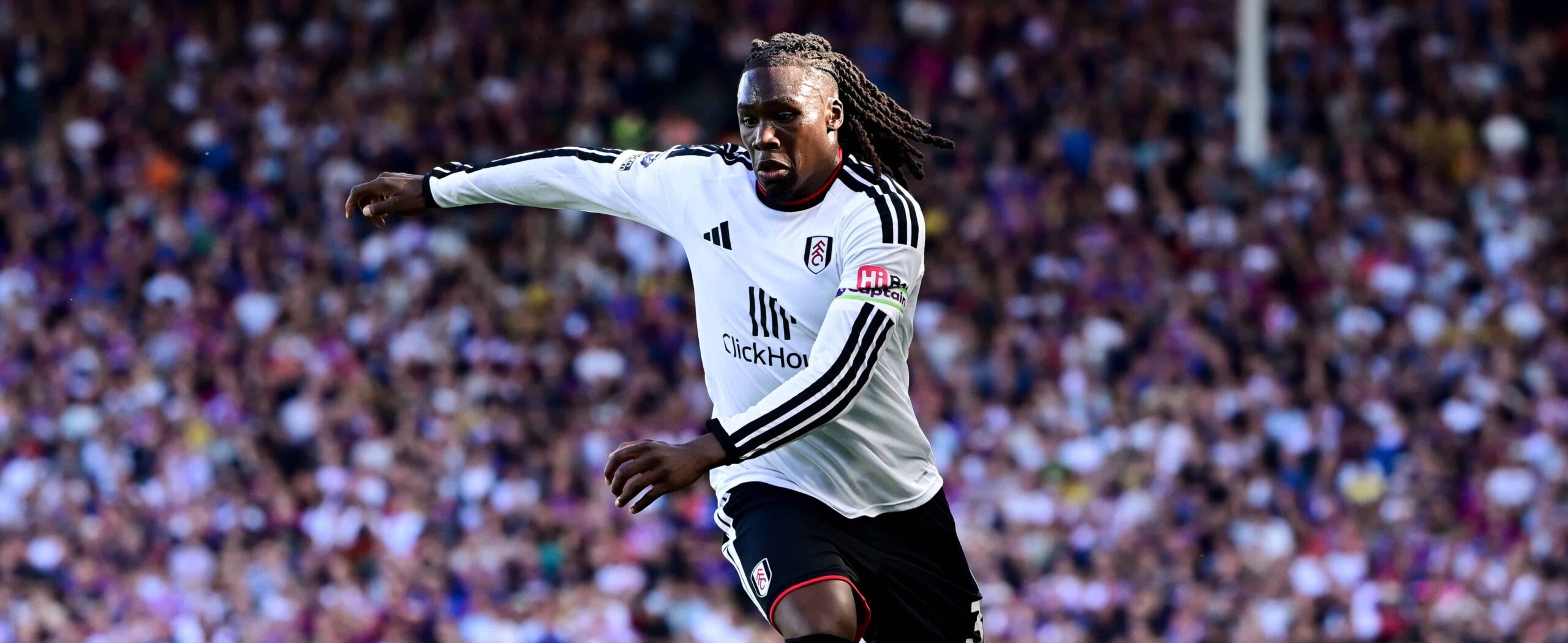 Calvin Bassey in action for Fulham in 2026