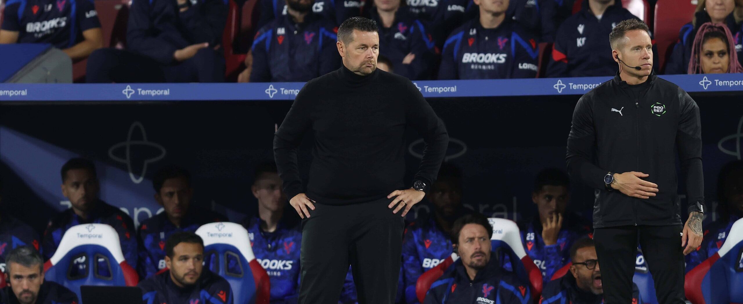 Pierre Sage in action for Crystal Palace in 2026