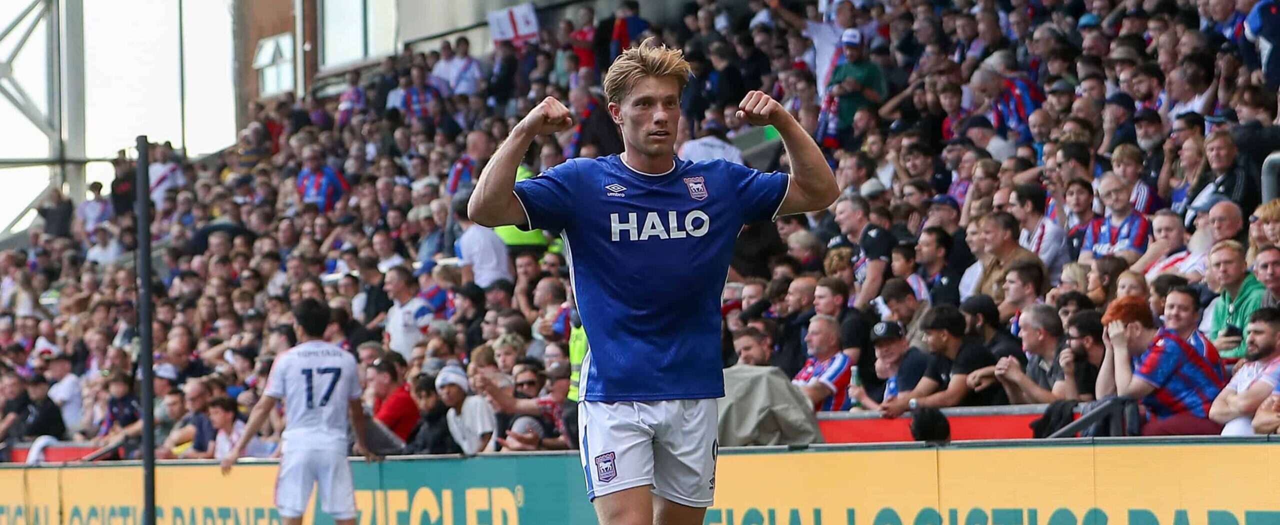 Zian Flemming in action for Ipswich Town in 2026