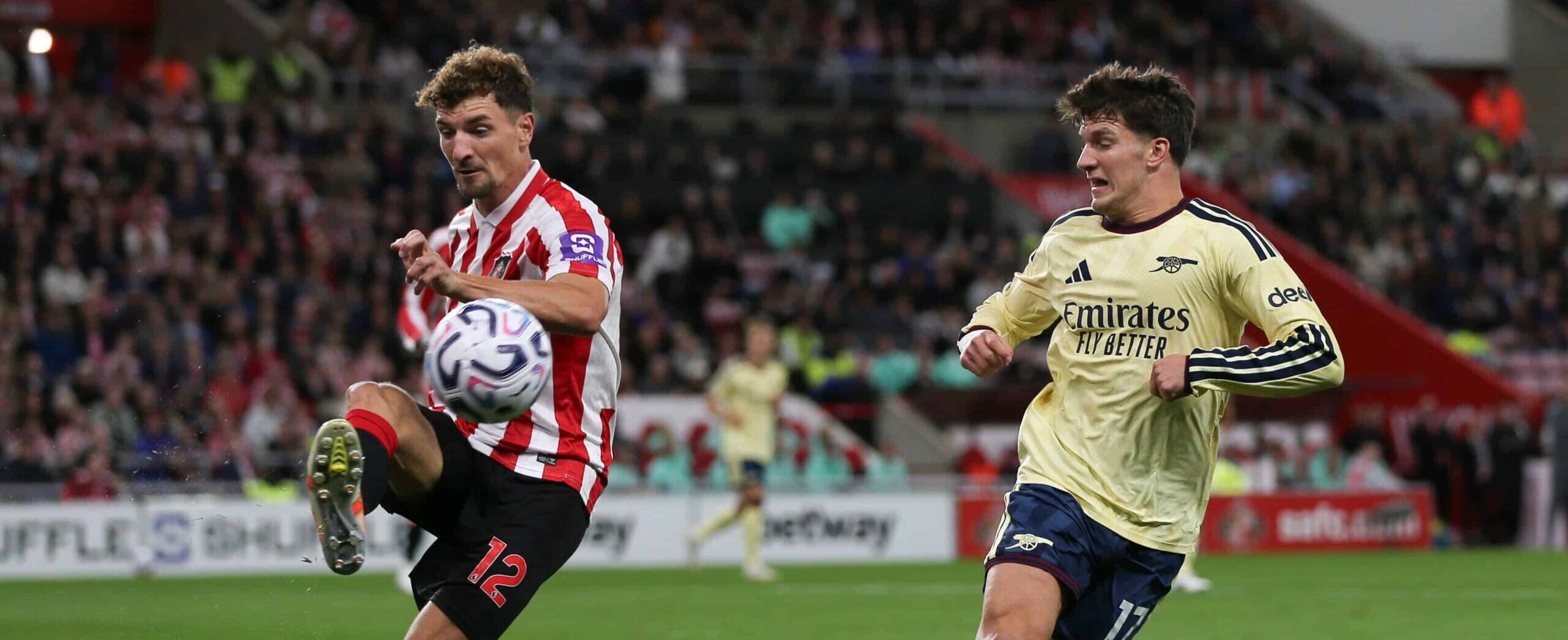 Thomas Meunier in action for Sunderland in 2026