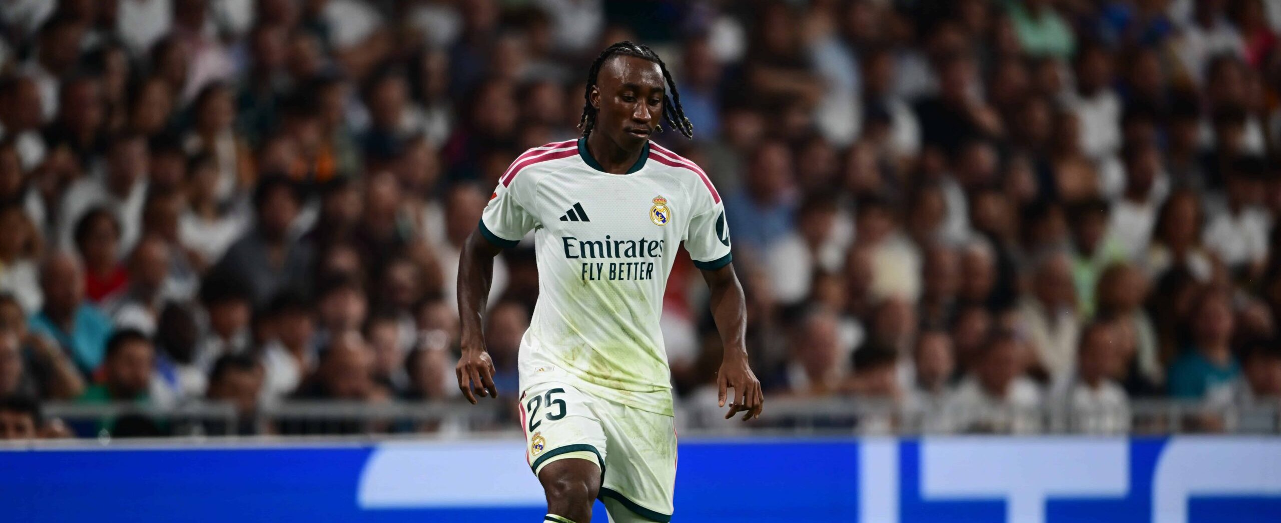 Yan Diomande in action for Real Madrid in 2026