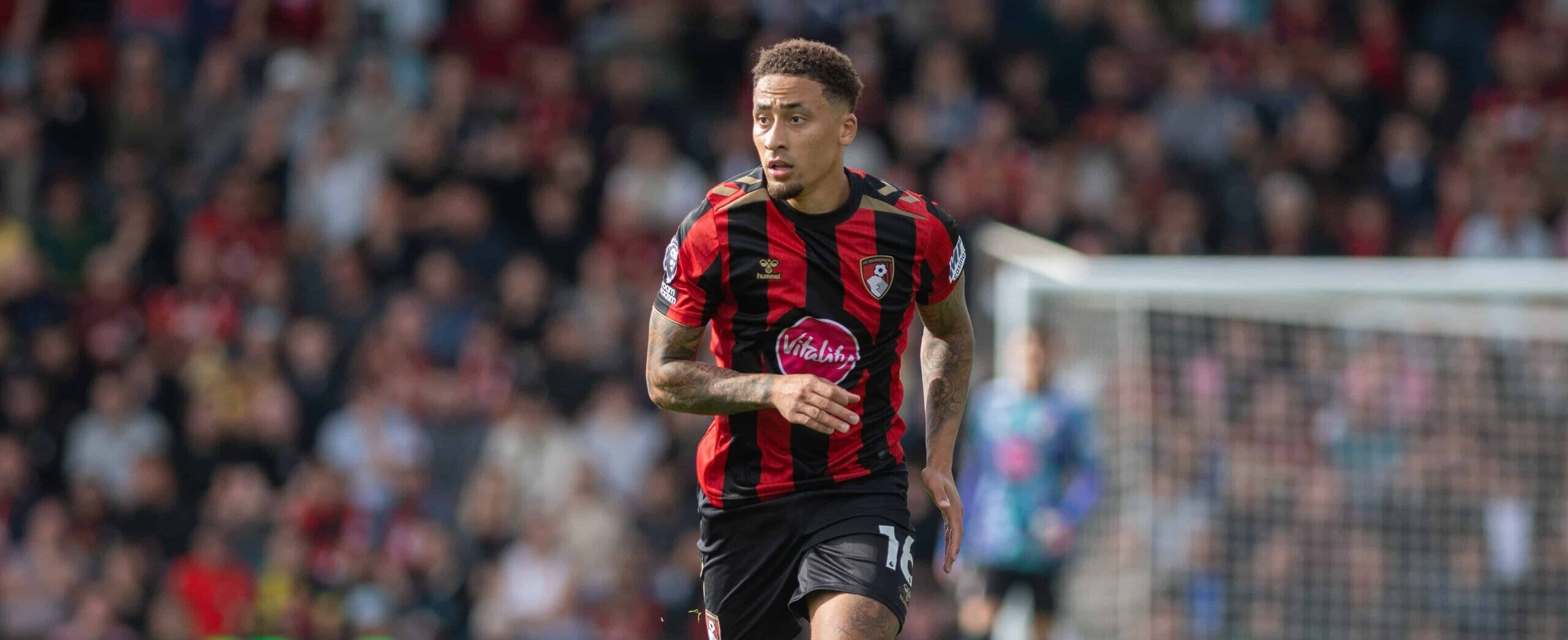 Marcus Tavernier in action for Bournemouth in 2026