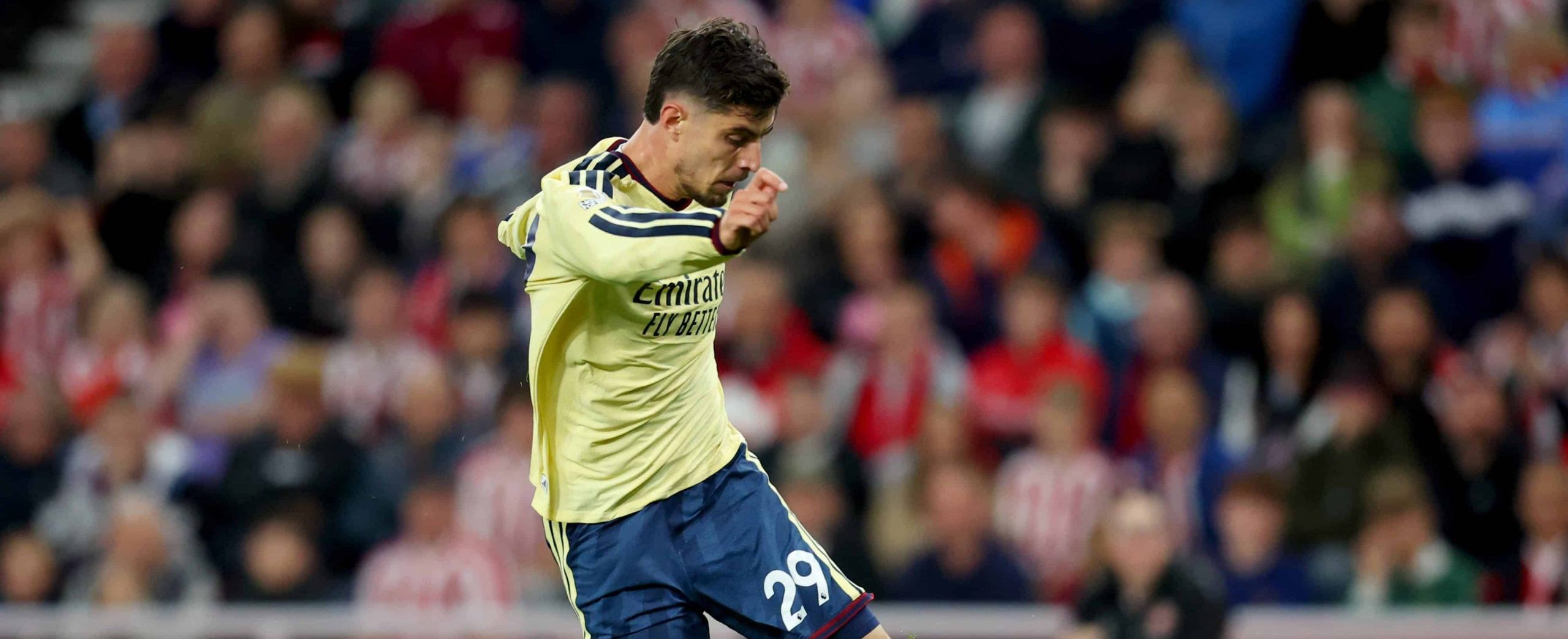 Kai Havertz in action for Arsenal in 2026