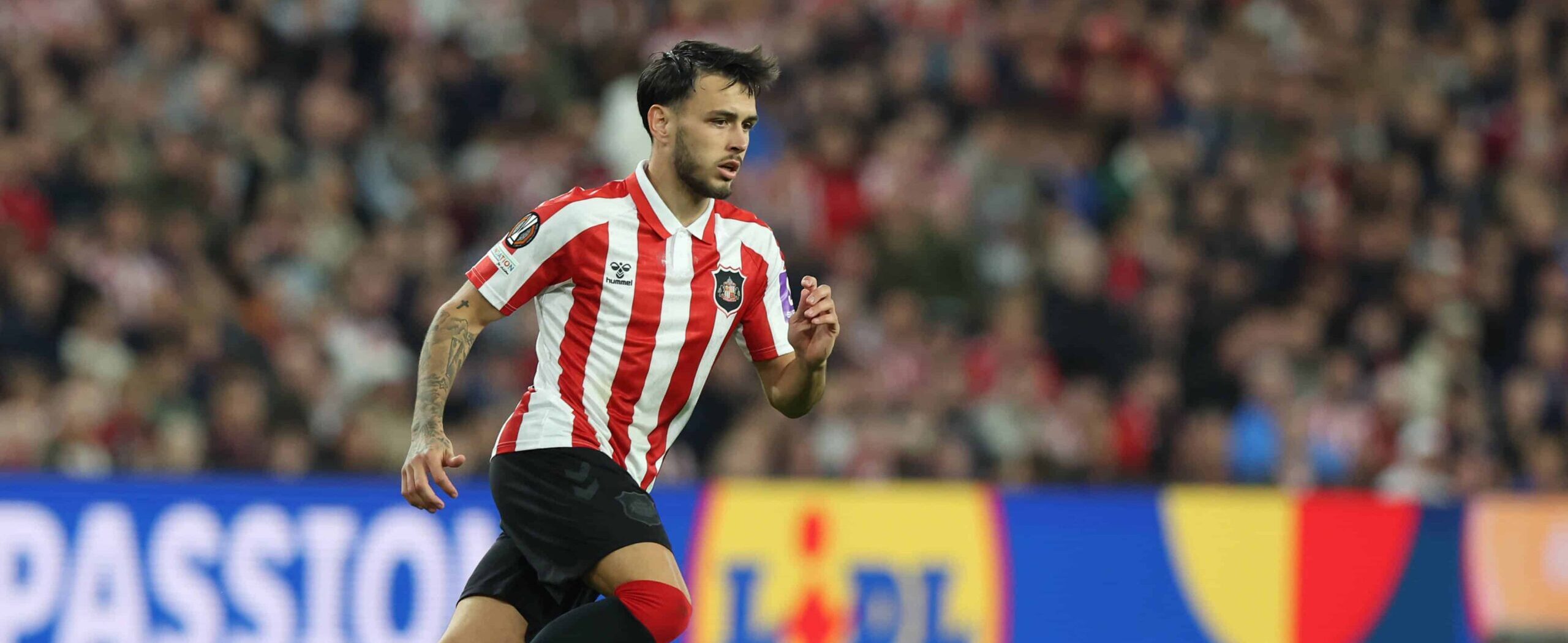Enzo Le Fee in action for Sunderland in 2026