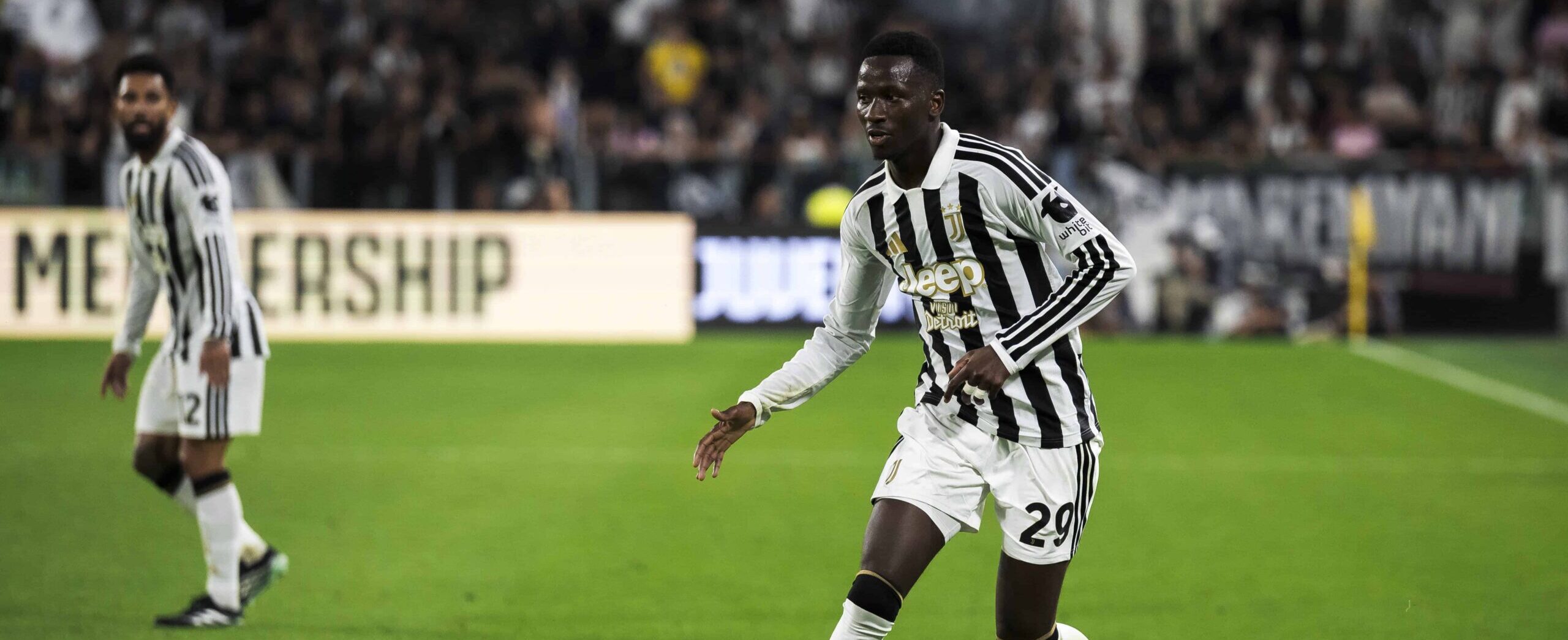 Pape Matar Sarr in action for Juventus in 2026