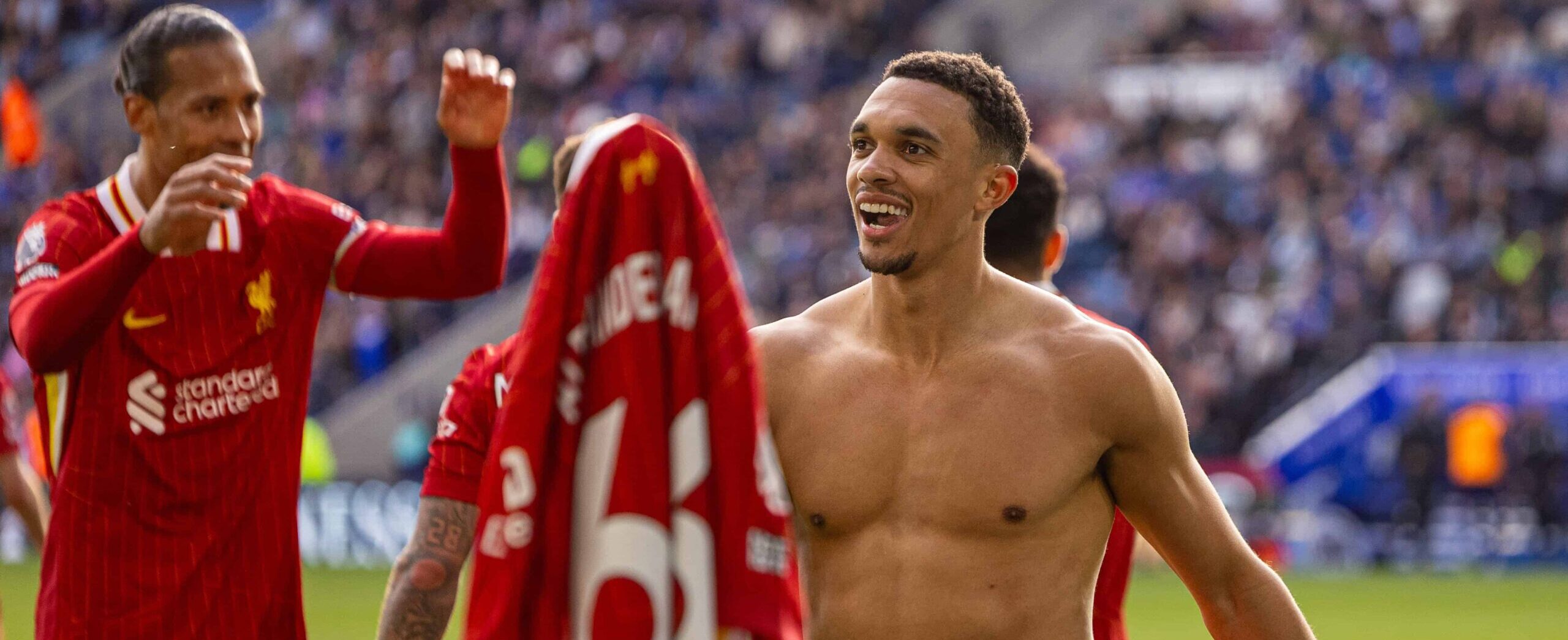 Trent Alexander-Arnold in action for Liverpool in 2026