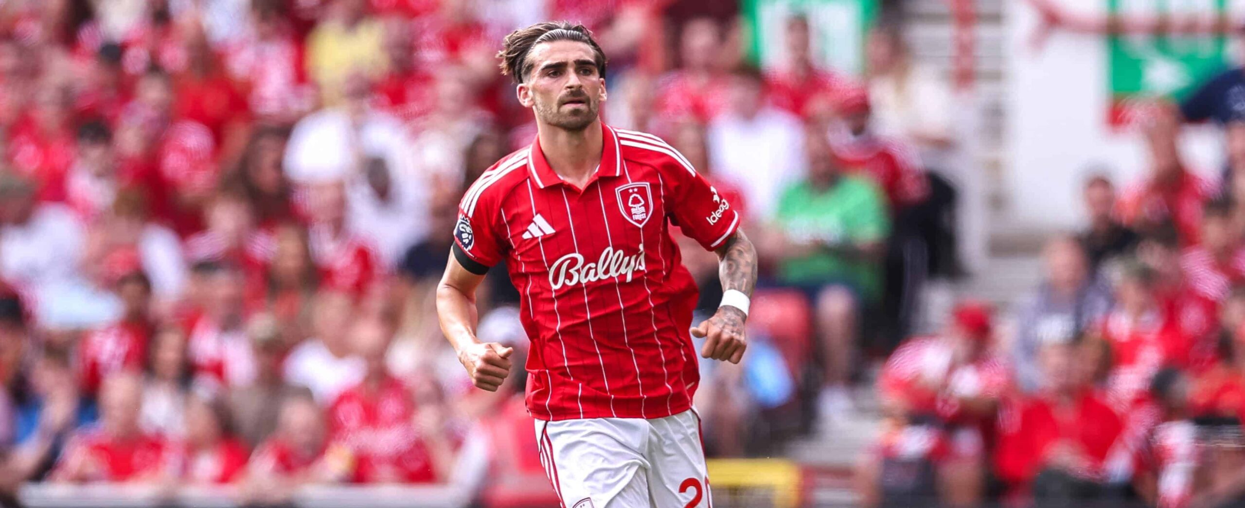 Jota Silva in action for Nottingham
