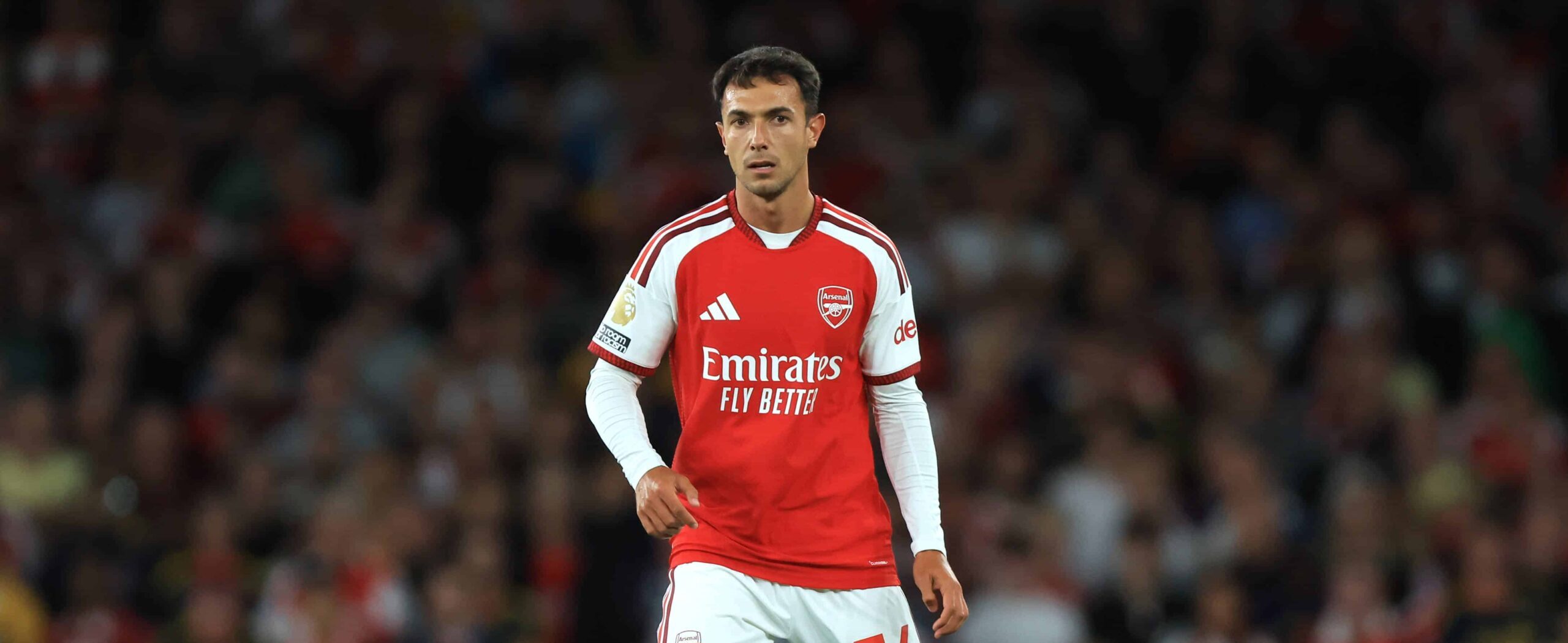 Zubimendi in action for Arsenal in 2026
